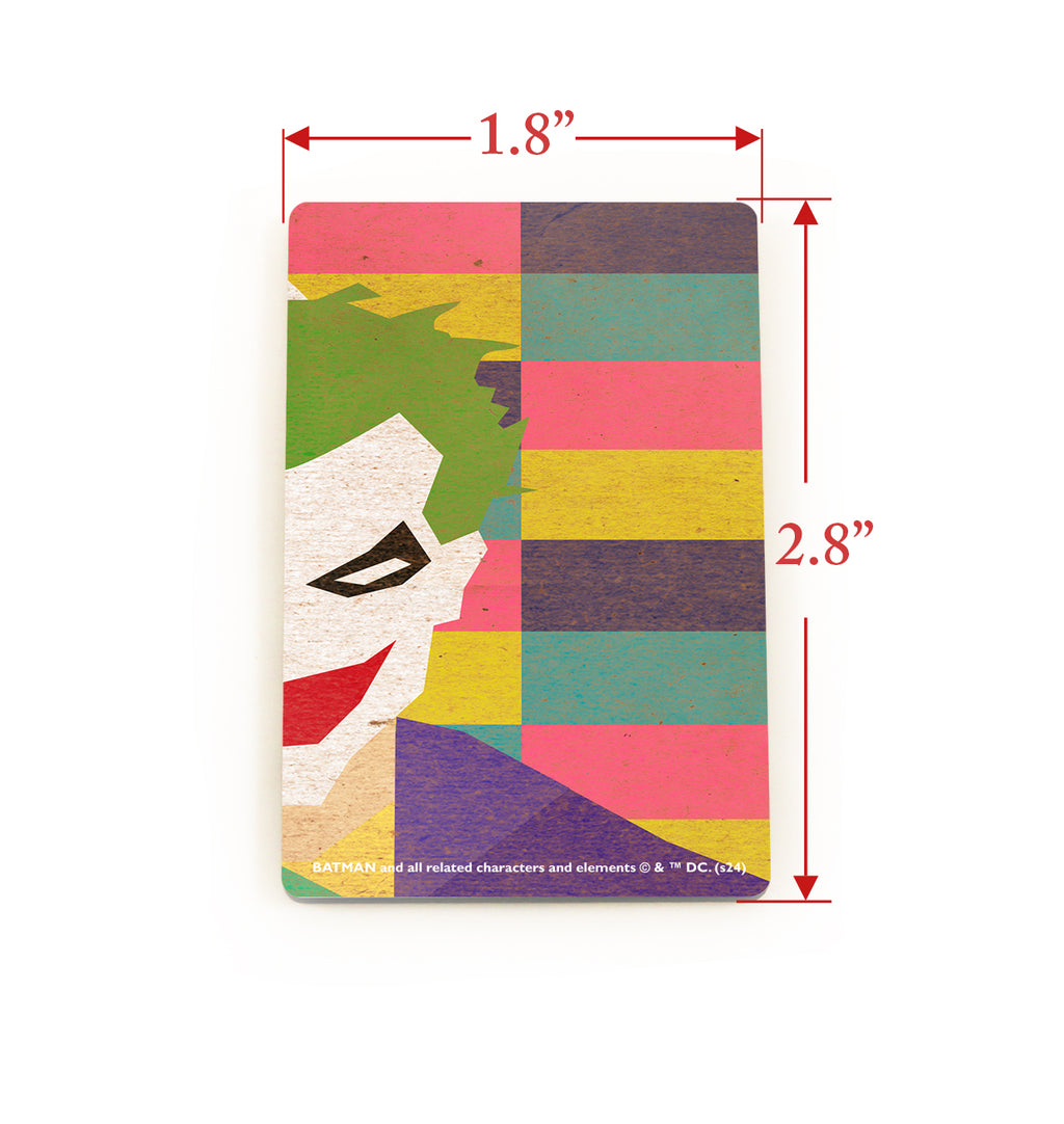 DC Comics (Joker Juxtaposition) Hardboard Rectangle Magnet HBDMV032