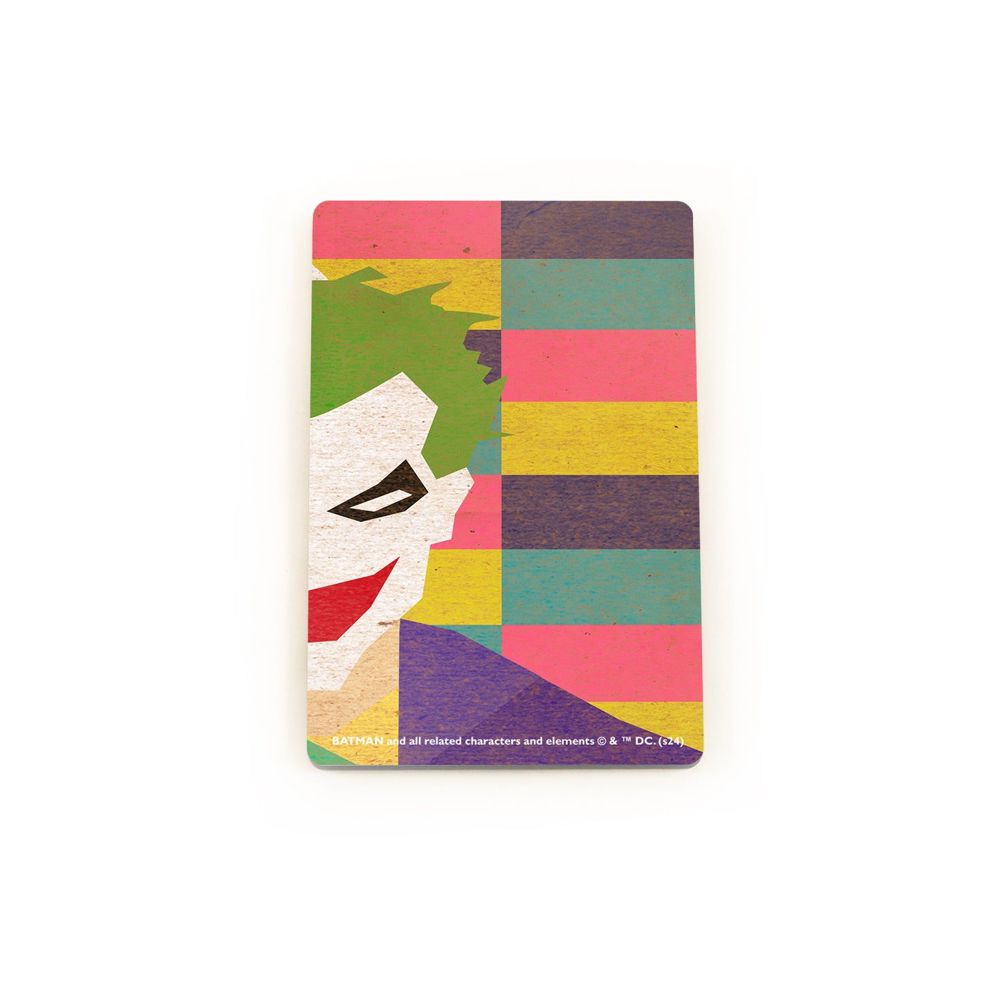 DC Comics (Joker Juxtaposition) Hardboard Rectangle Magnet HBDMV032