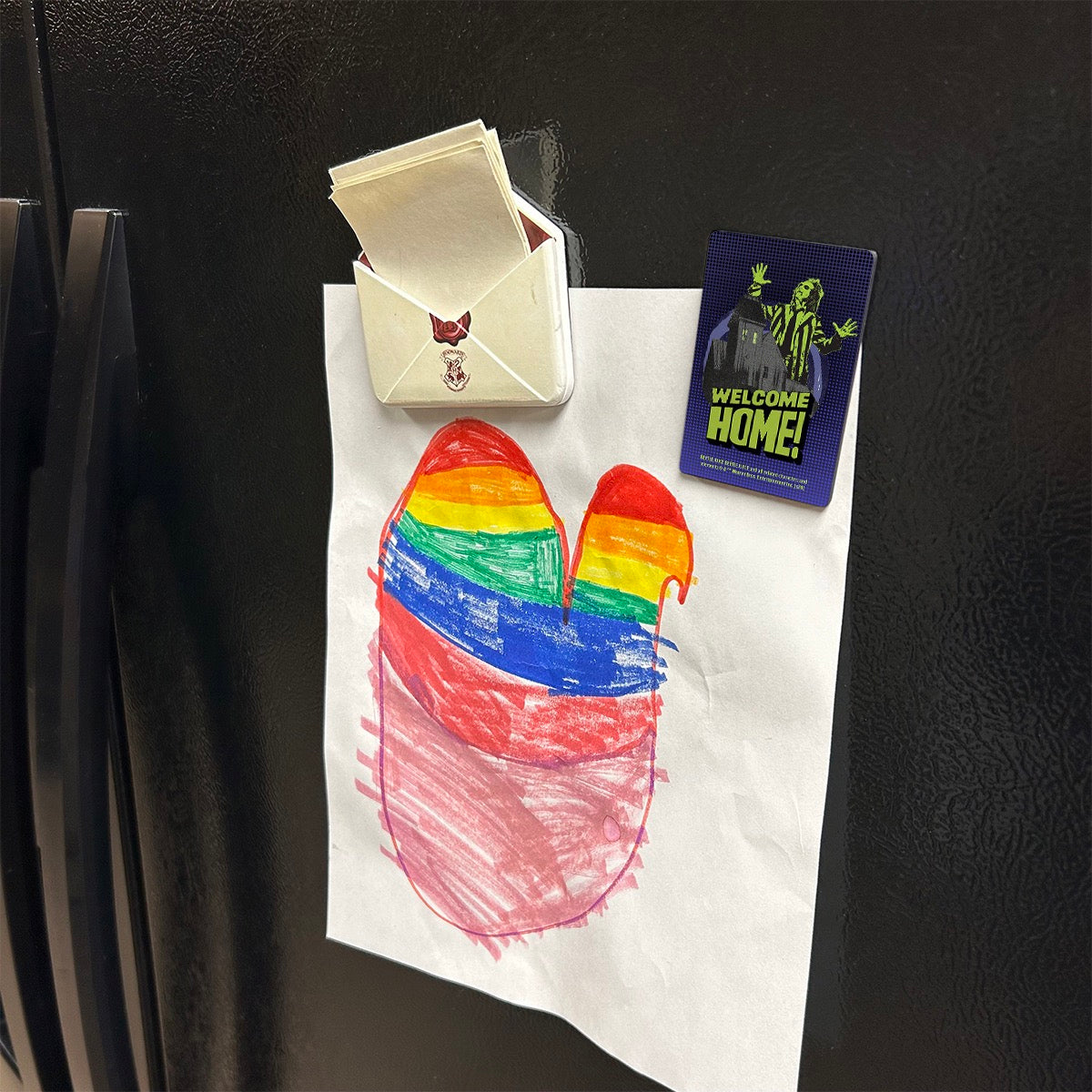 Beetlejuice Beetlejuice (Welcome Home) Hardboard Rectangle Magnet HBDMV040