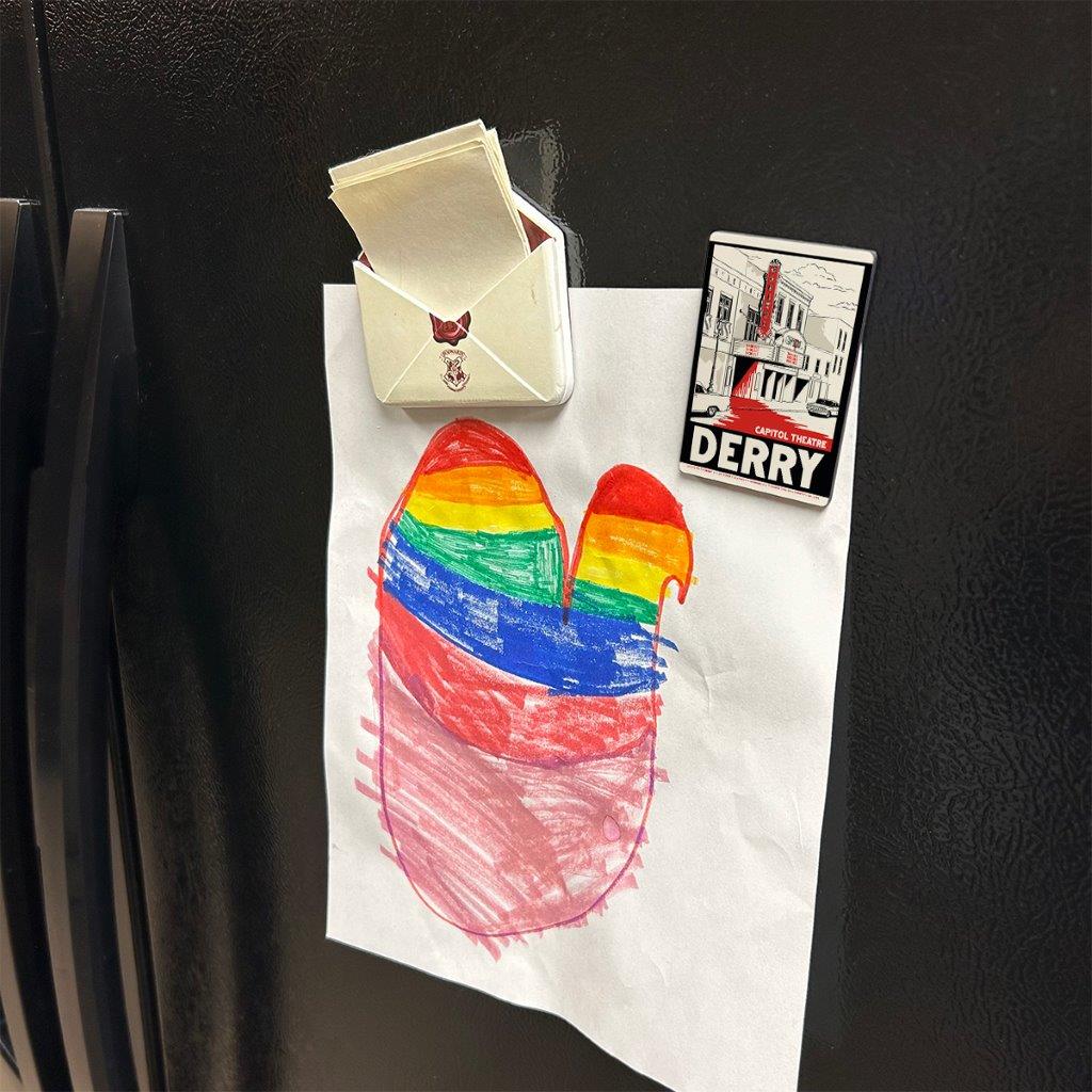 Welcome To Derry (Capitol Theatre) Hardboard Rectangle Magnet HBDMV043