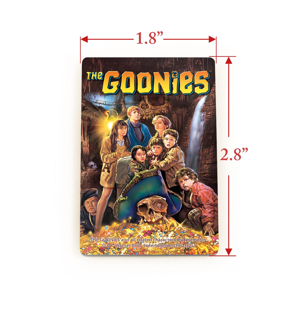 The Goonies (Movie Poster) Hardboard Rectangle Magnet HBDMV045