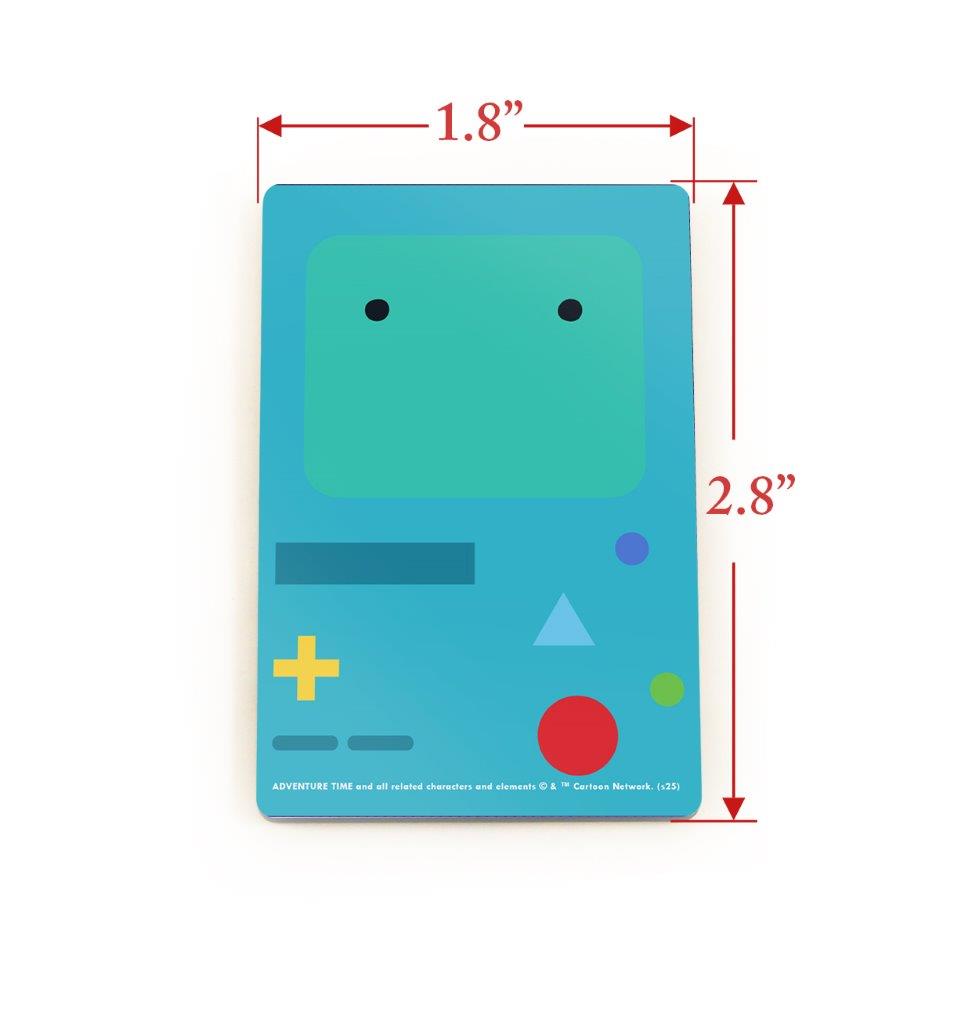 Adventure Time (BMO) Hardboard Rectangle Magnet HBDMV050