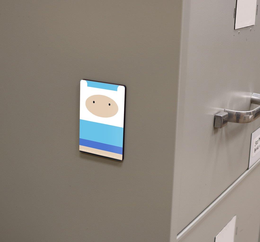 Adventure Time (Finn the Human) Hardboard Rectangle Magnet HBDMV051