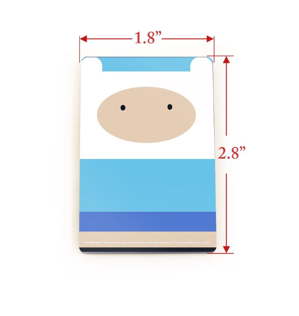 Adventure Time (Finn the Human) Hardboard Rectangle Magnet HBDMV051