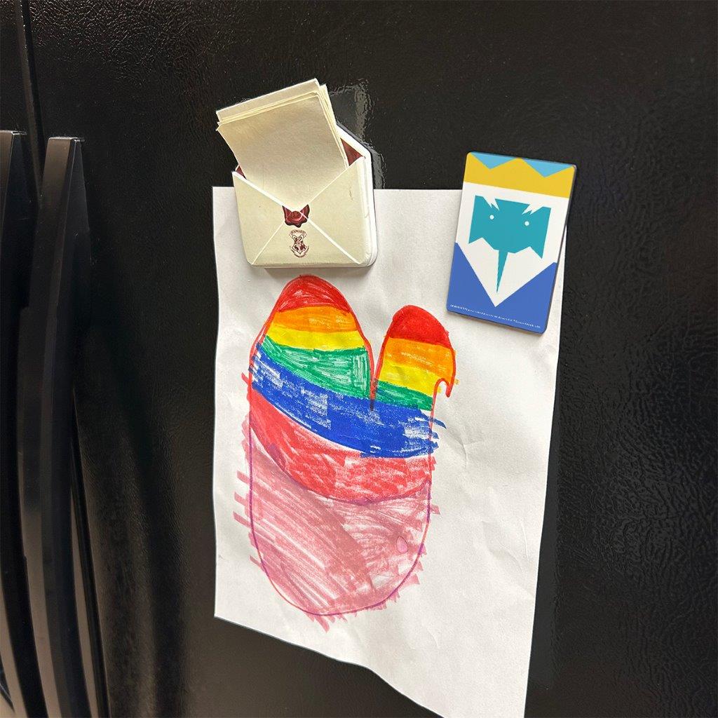 Adventure Time (Ice King) Hardboard Rectangle Magnet HBDMV052