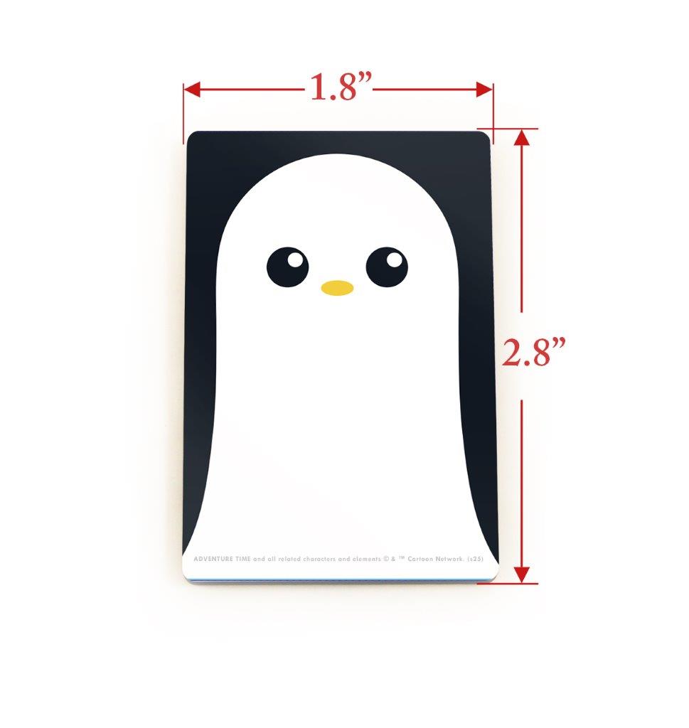 Adventure Time (Gunter) Hardboard Rectangle Magnet HBDMV053