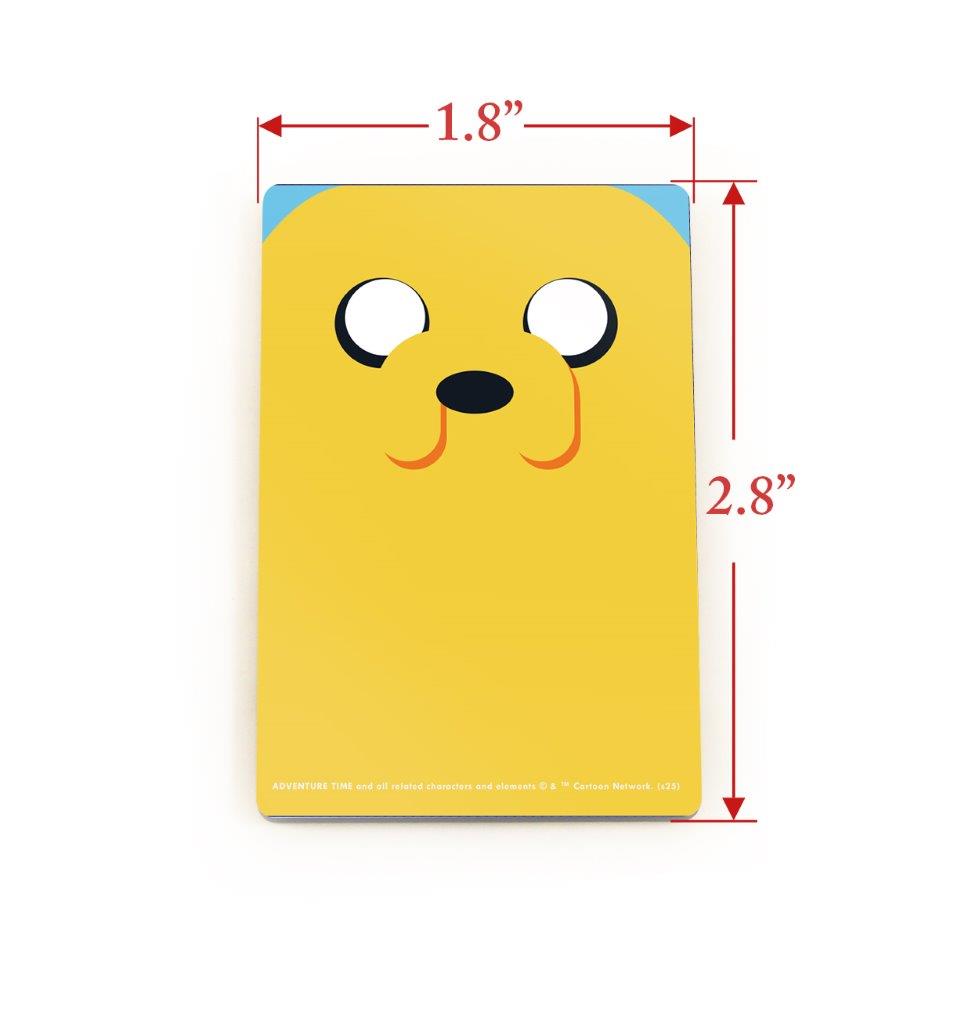 Adventure Time (Jake The Dog) Hardboard Rectangle Magnet HBDMV054
