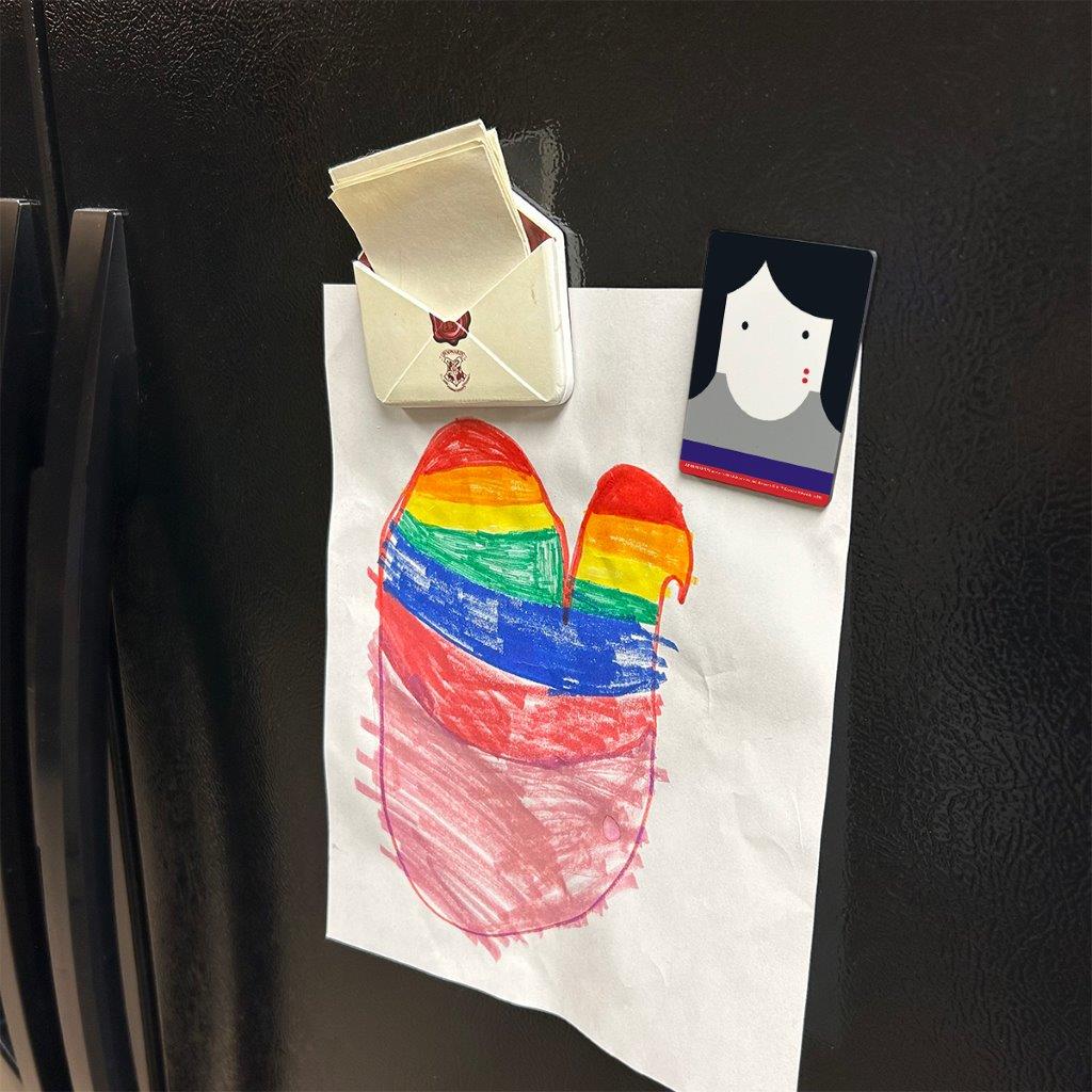 Adventure Time (Marceline the Vampire Queen) Hardboard Rectangle Magnet HBDMV056