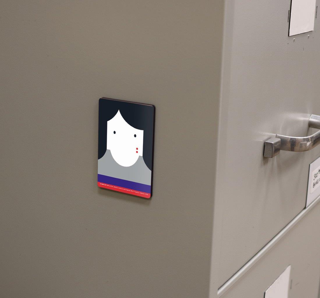 Adventure Time (Marceline the Vampire Queen) Hardboard Rectangle Magnet HBDMV056