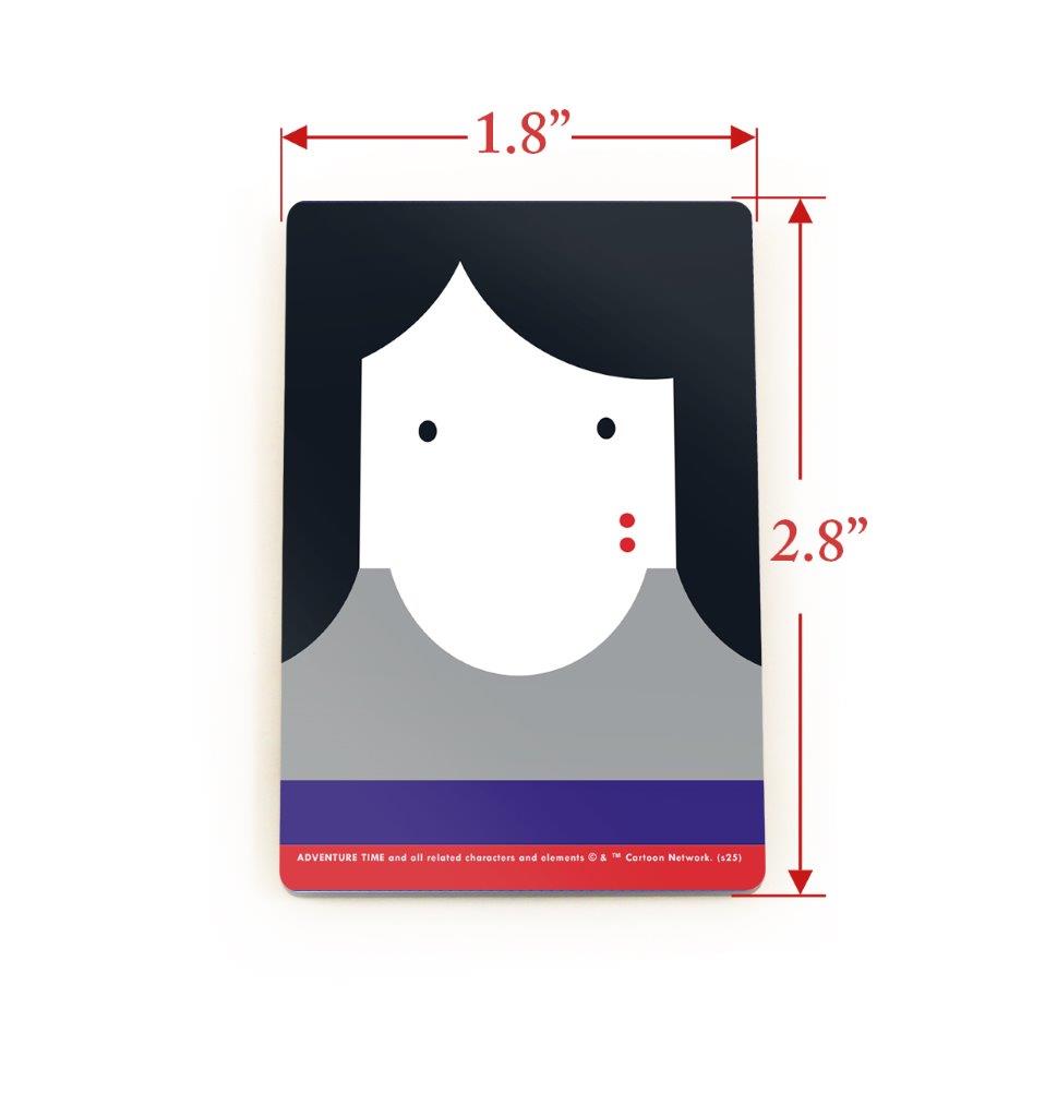 Adventure Time (Marceline the Vampire Queen) Hardboard Rectangle Magnet HBDMV056