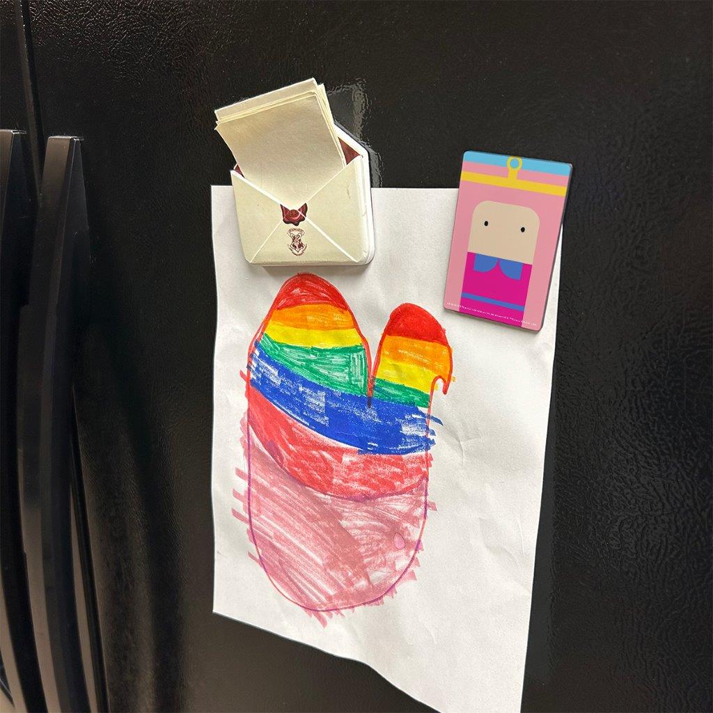 Adventure Time (Princess Bubblegum) Hardboard Rectangle Magnet HBDMV057