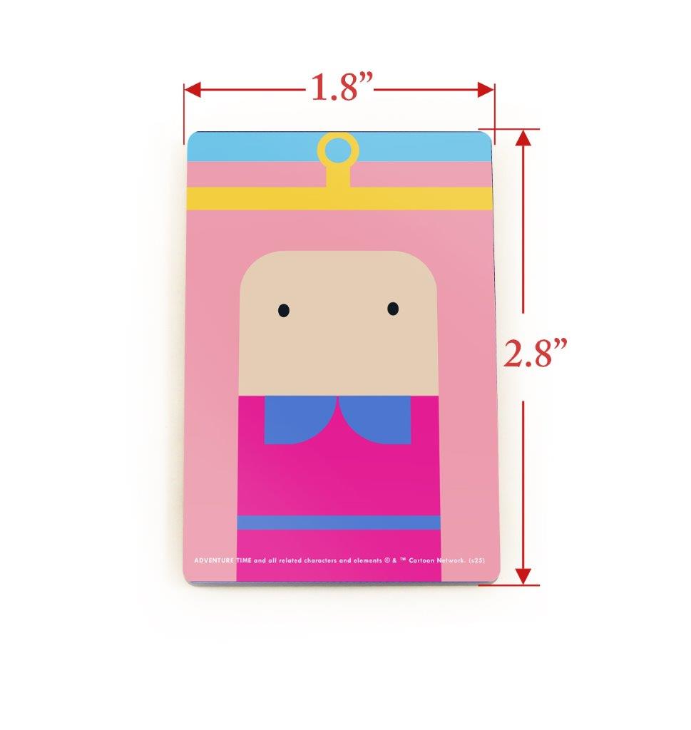 Adventure Time (Princess Bubblegum) Hardboard Rectangle Magnet HBDMV057