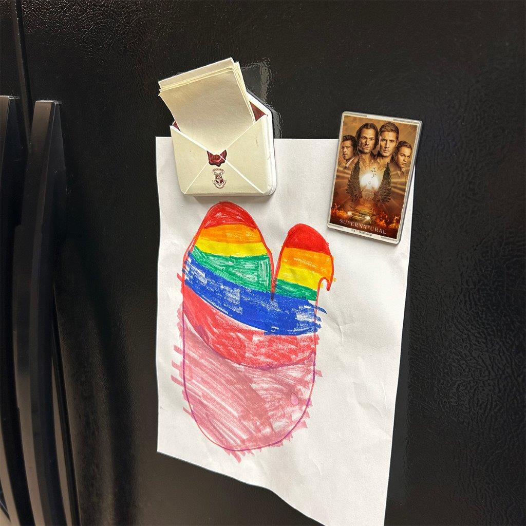 Supernatural (Family Business) Hardboard Rectangle Magnet HBDMV058