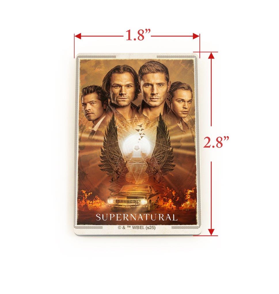 Supernatural (Family Business) Hardboard Rectangle Magnet HBDMV058