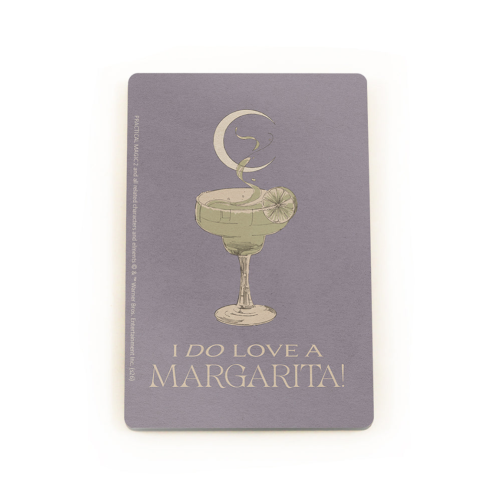 Practical Magic 2 (Margarita Moon) 2.8” x 1.8” Hardboard Rectangle Magnet HBDMV063