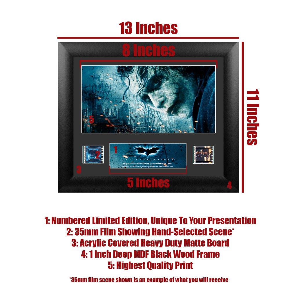 Batman: The Dark Knight (The Joker) Limited Edition Single FilmCells Presentation USFC5992