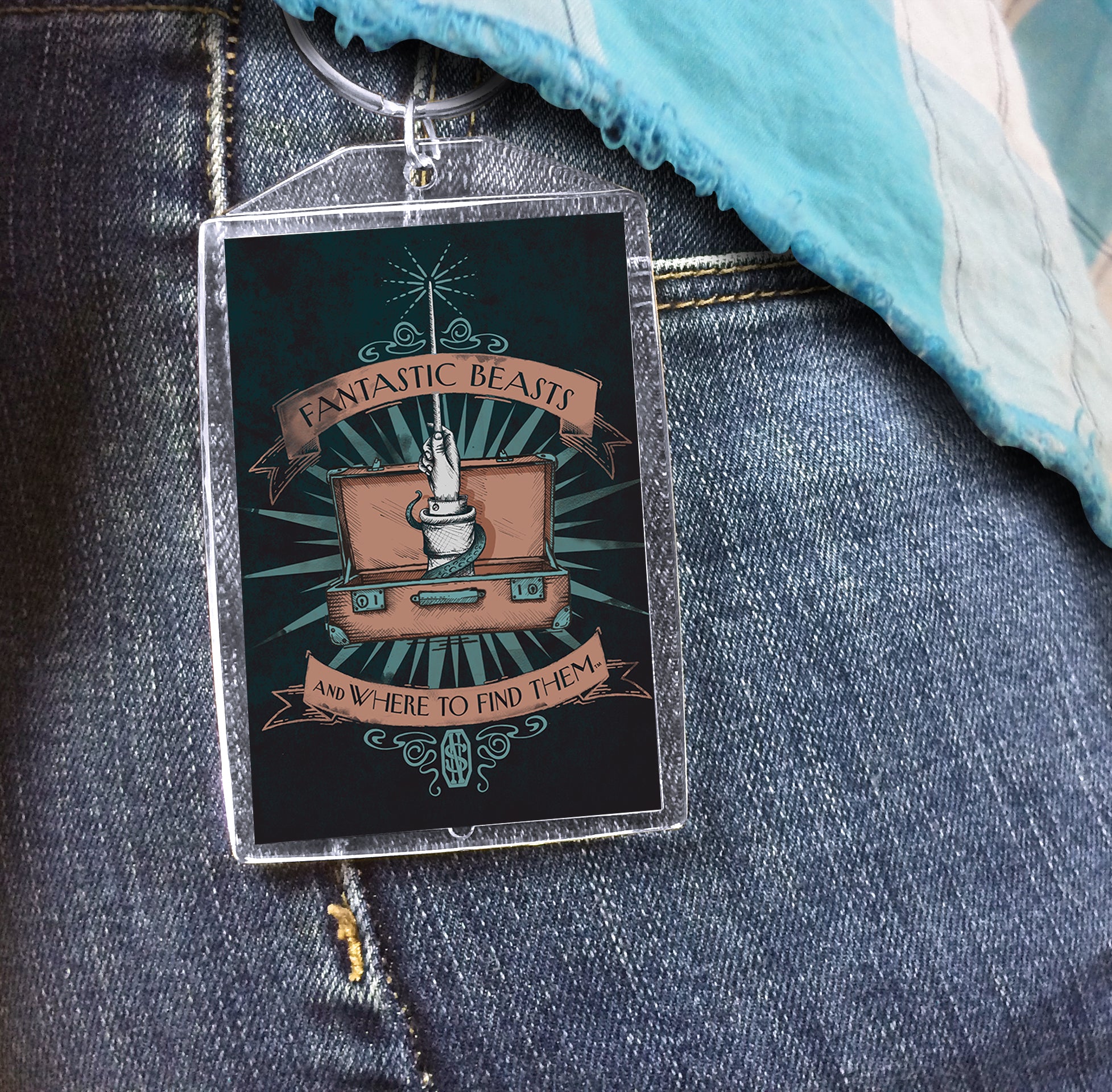 Fantastic Beasts (Poster) Keychain KRP001