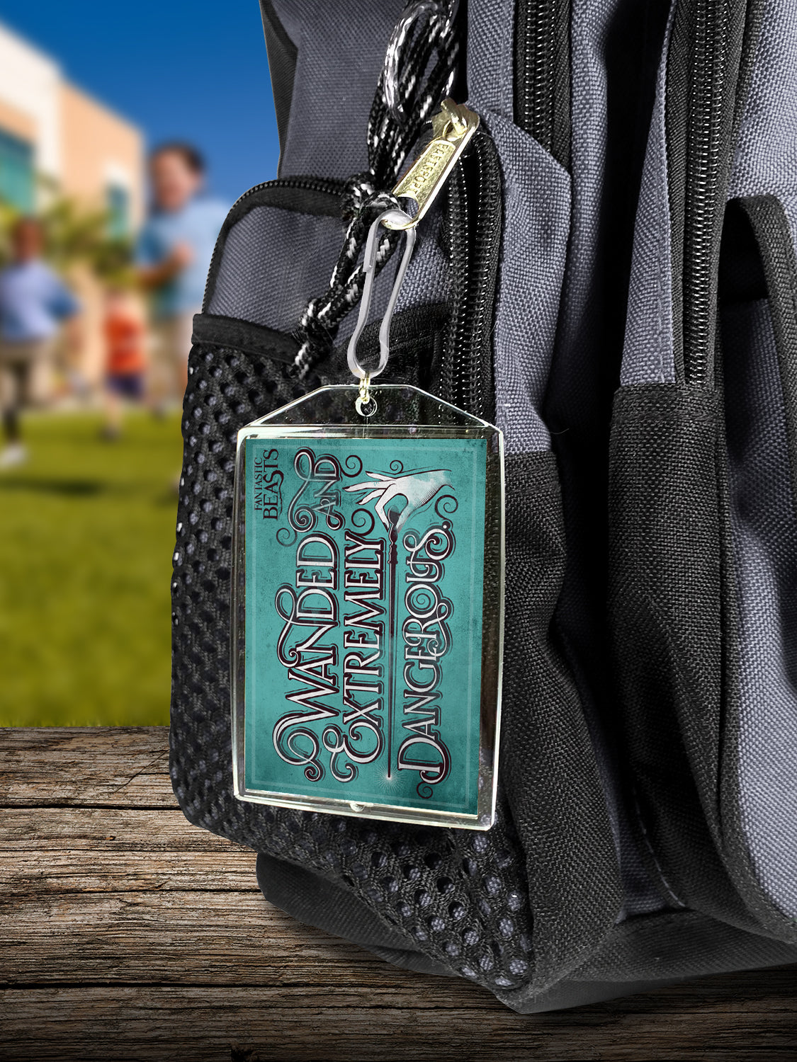 Fantastic Beasts and Where to Find Them (Wanded and Dangerous) Keychain KRP003