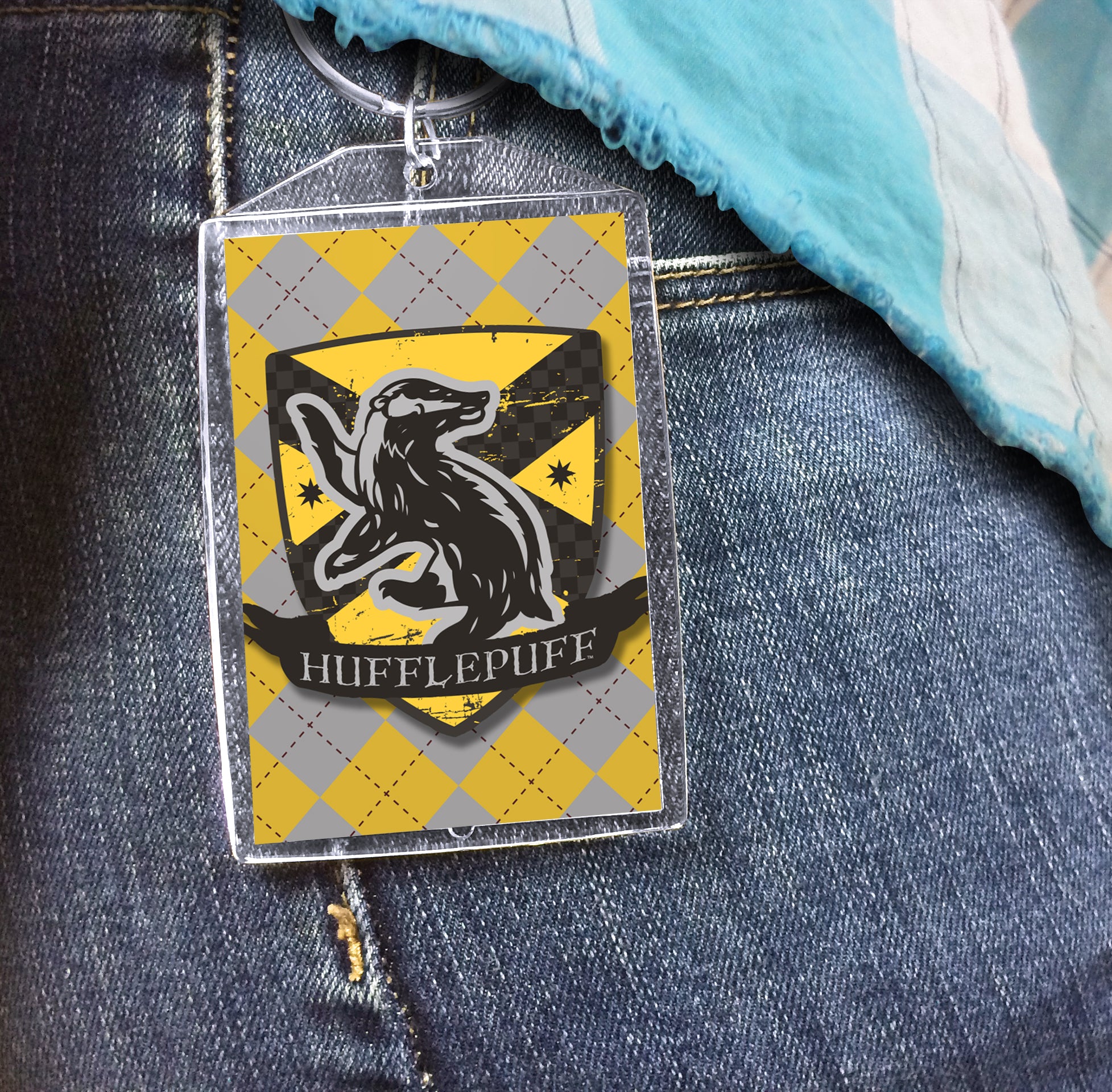 Harry Potter (Hufflepuff) Keychain KRP013