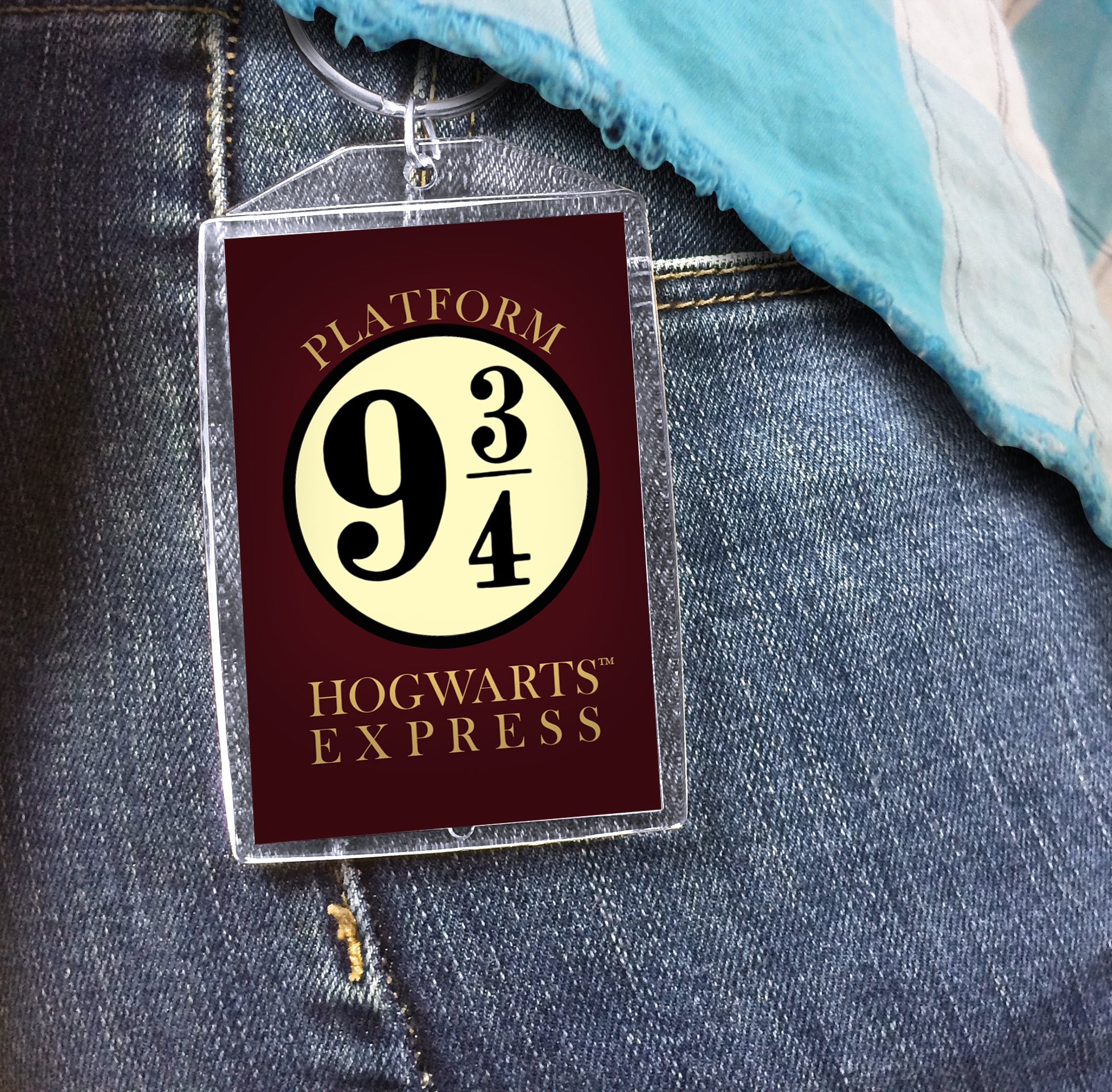 Harry Potter (Hogwarts Express - Platform 9¾) Keychain KRP014