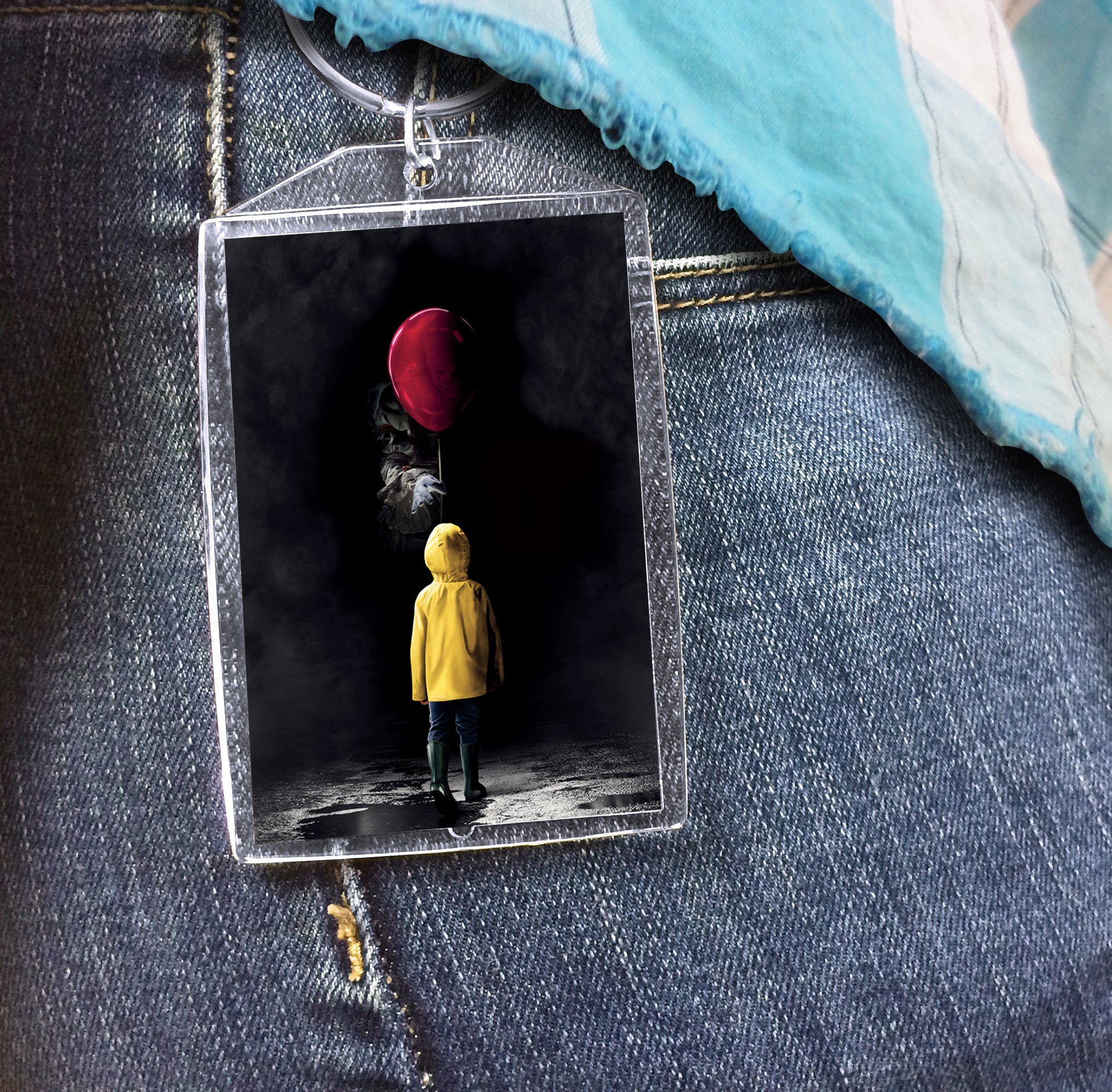 IT: Chapter One (Youll Float Too) Horror Keychain KRP024