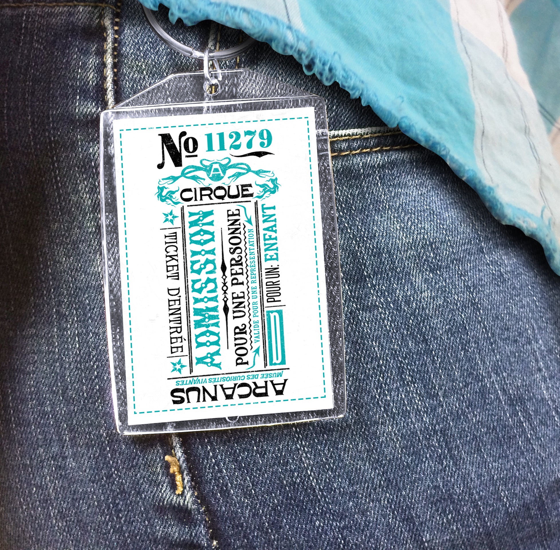 Fantastic Beasts: The Crimes of Grindelwald (Billets De Cirque) Keychain KRP034