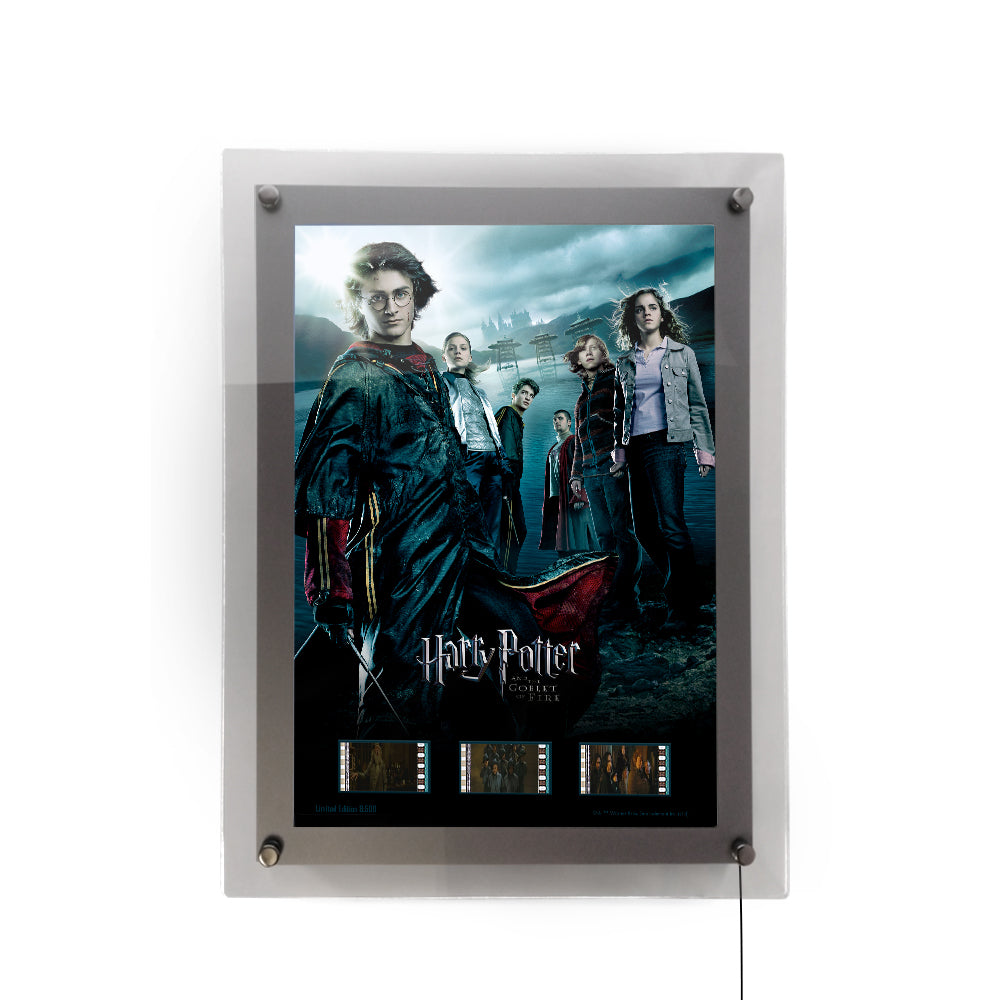 Harry Potter and the Goblet of Fire (Official Movie Artwork) Limited Edition LightCell FilmCells Presentation with LED Frame LC0710020