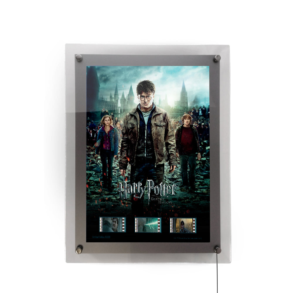 Harry Potter and the Deathly Hallows: Part 2 (Official Movie Artwork) Limited Edition LightCell FilmCells Presentation with LED Frame LC0710024
