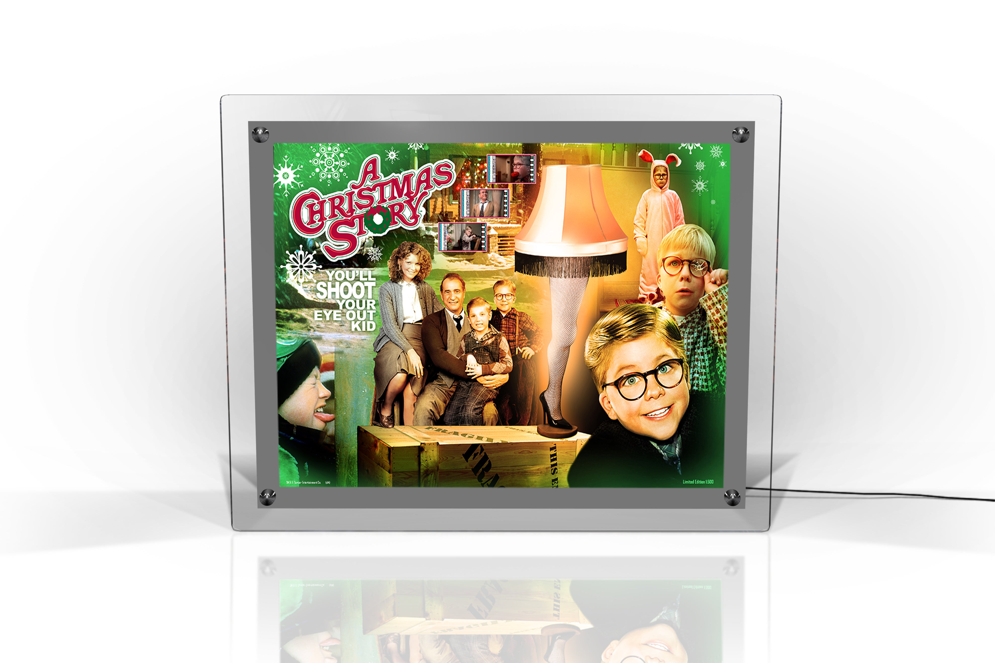 A Christmas Story (Iconic Park Family Moments) LightCell FilmCells Presentation with LED Frame LC1410012