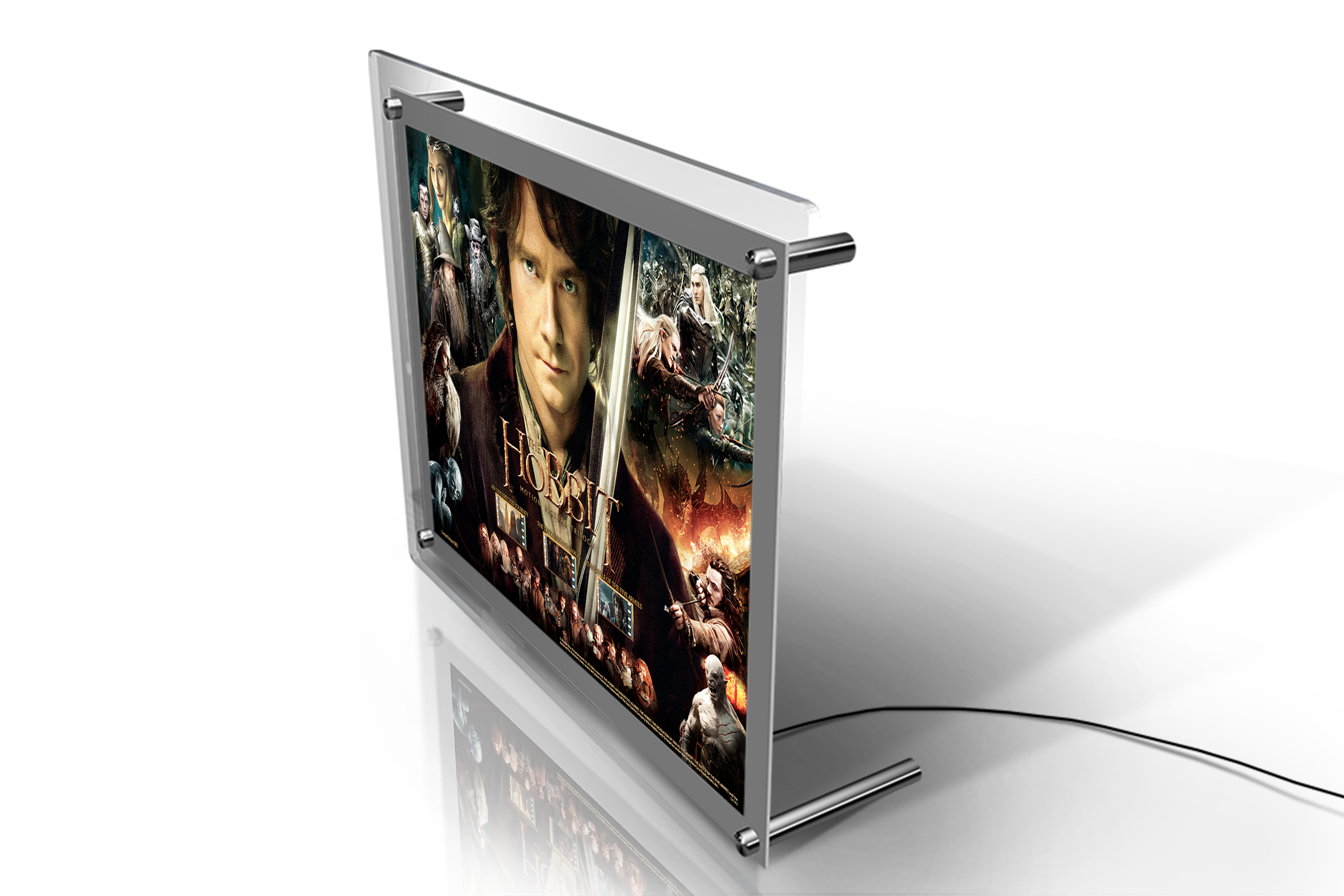 The Hobbit Trilogy (Trilogy Tribute) LightCell FilmCells Presentation with LED Frame LC1410014