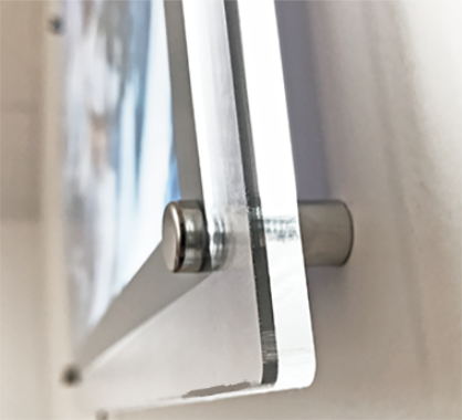 Backlit LED Acrylic Frame - For 24" x 17" MightyPrint™ Wall Art ACFR2417LED