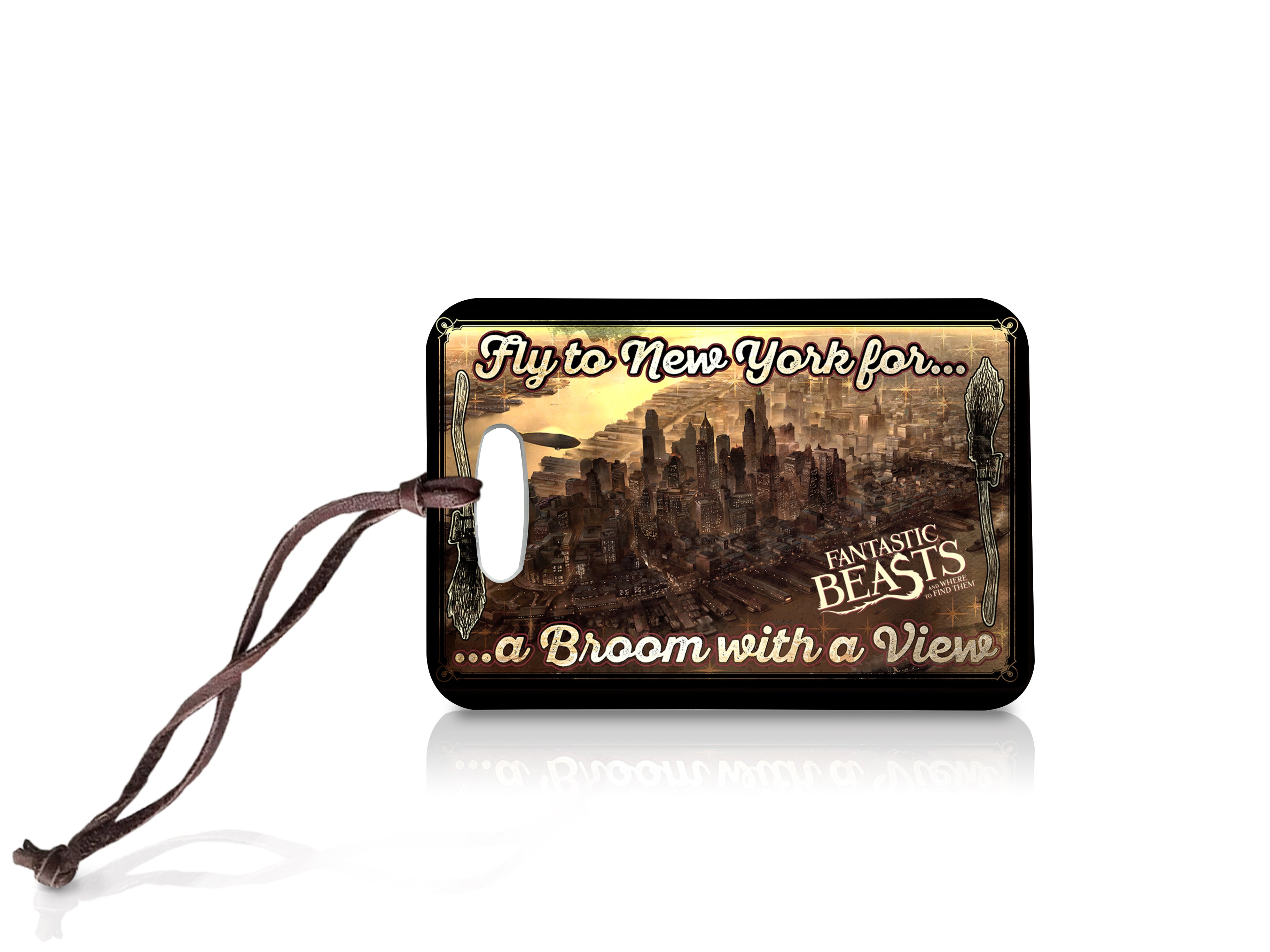 Fantastic Beasts and Where To Find Them (Broom With A View) Luggage Tag LTREC013