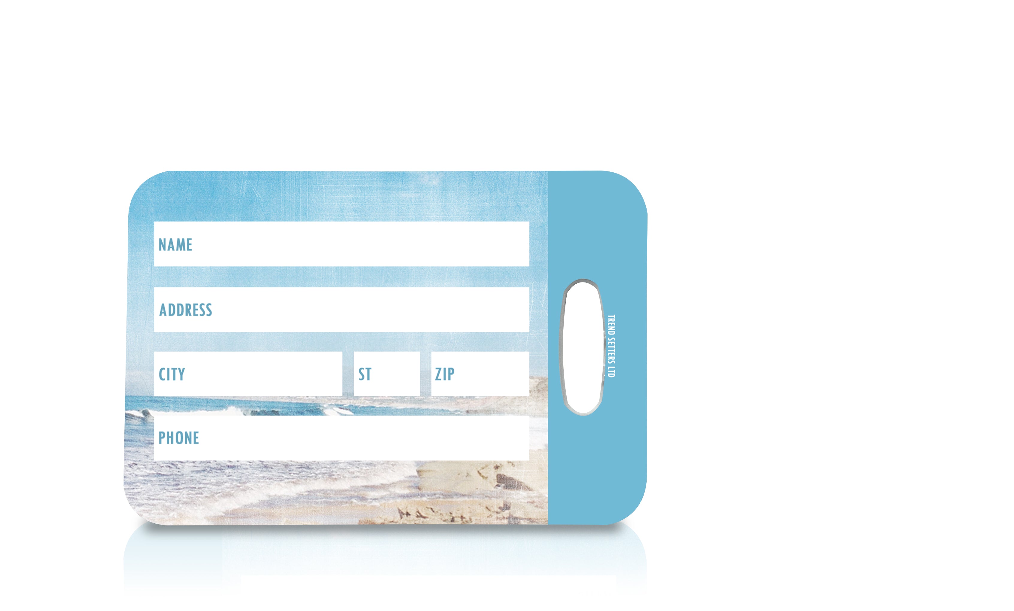 Vacation Collection (Beach Please) Luggage Tag LTREC036