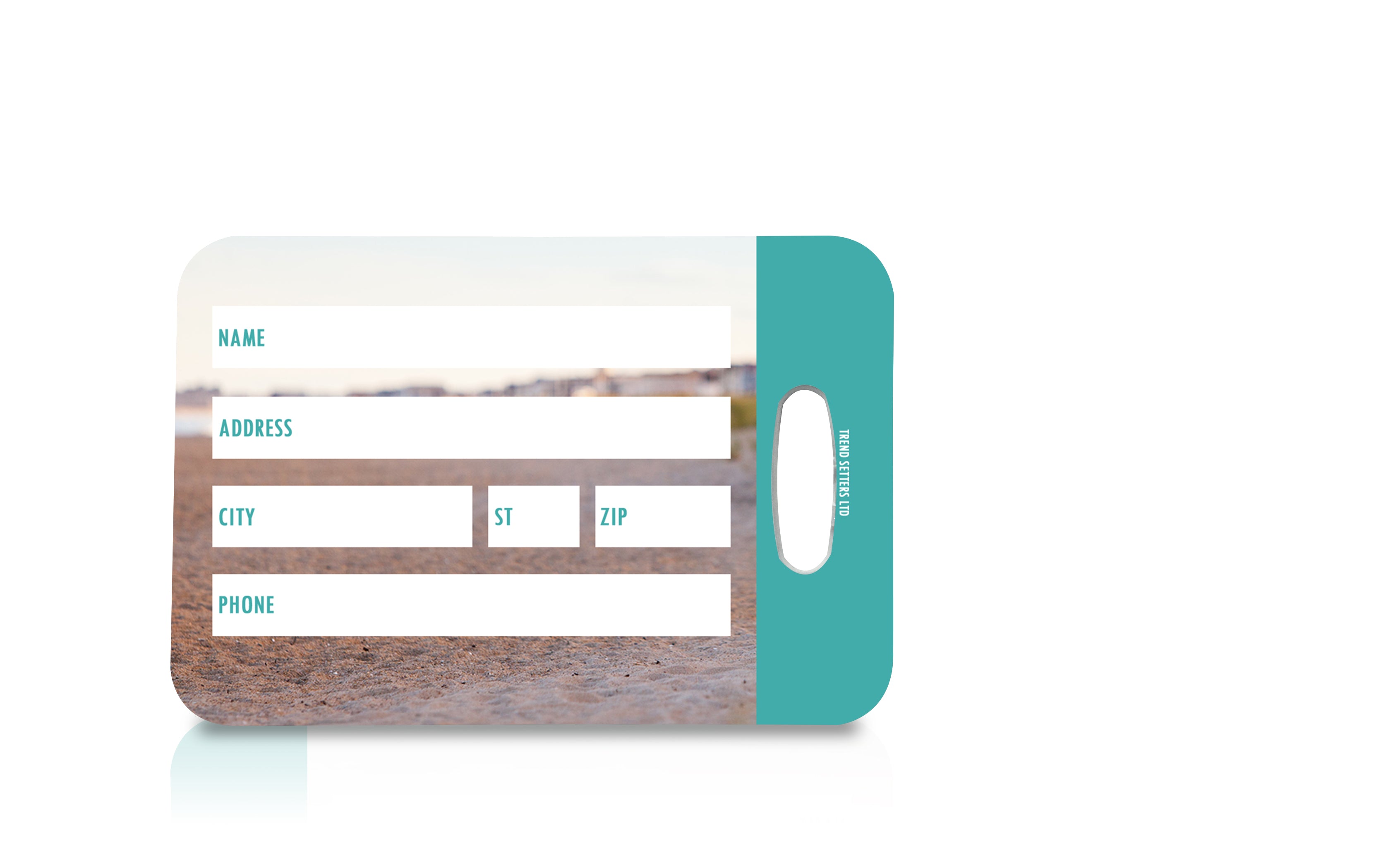 Vacation Collection (Life is Better in Flip Flops) Luggage Tag LTREC037