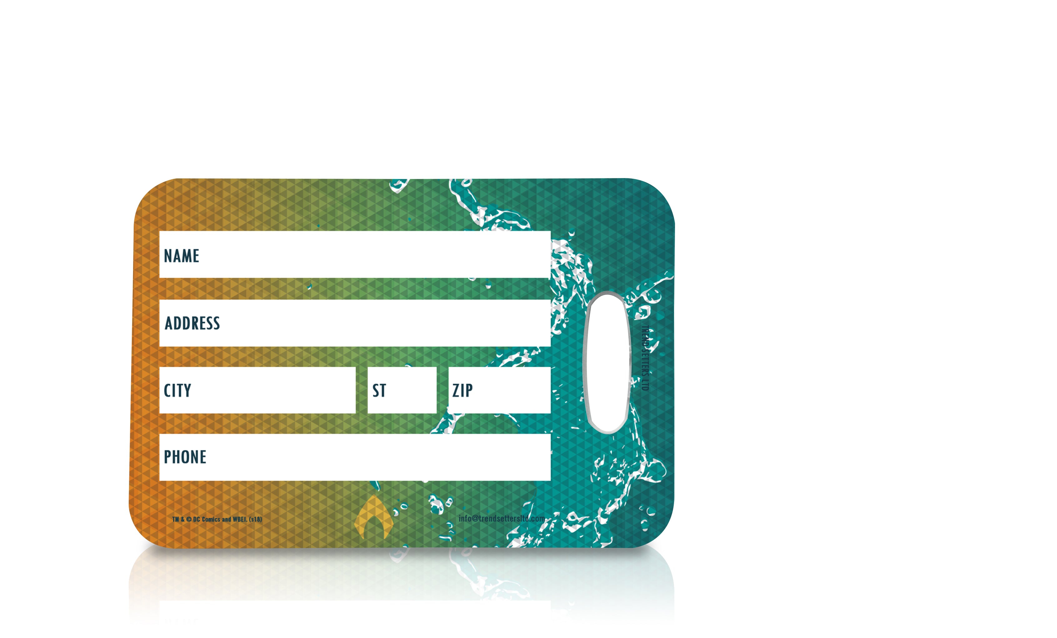 Aquaman (King of Atlantis) Luggage Tag LTREC048