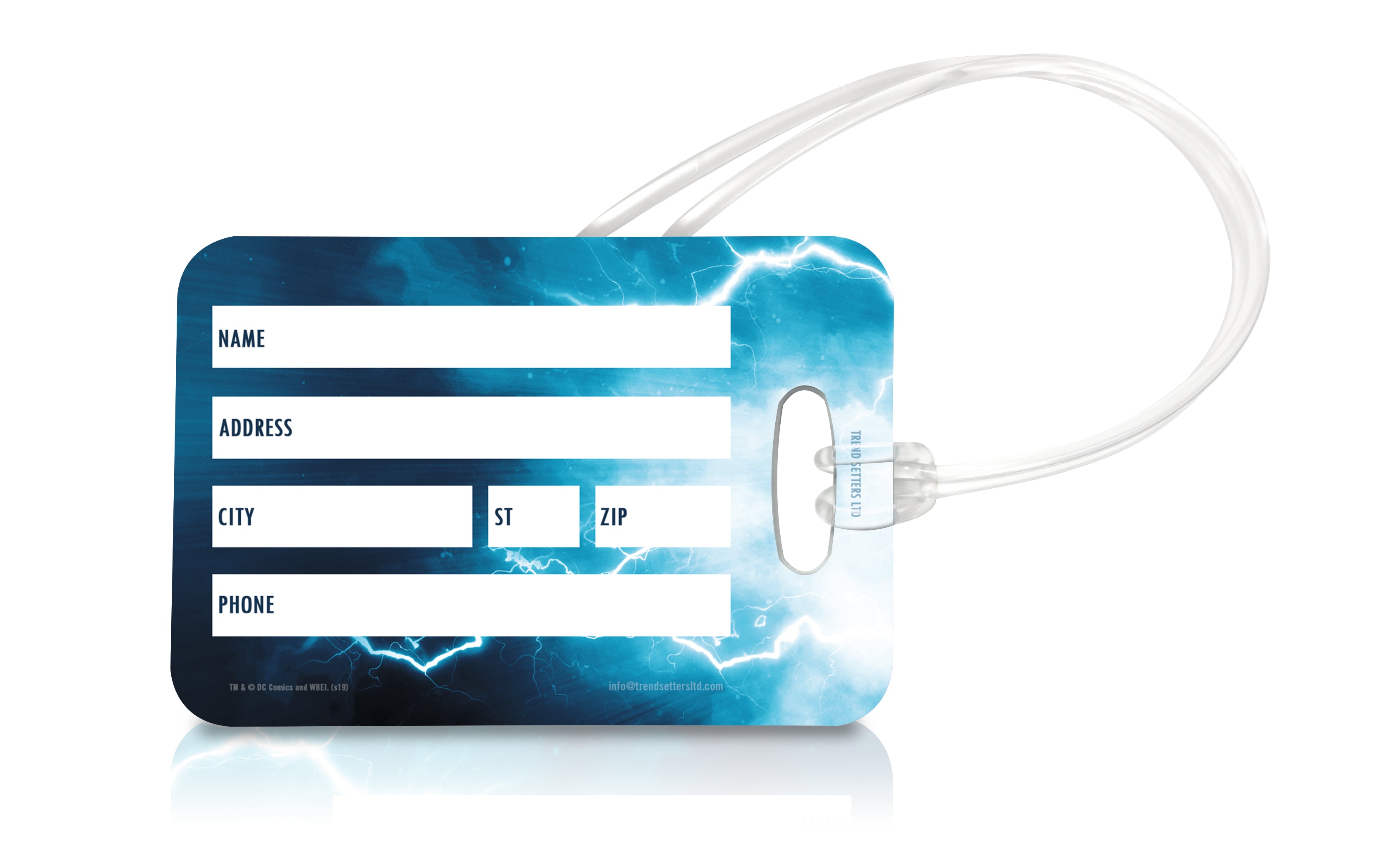 Shazam (Shazam Logo) Luggage Tag LTREC073