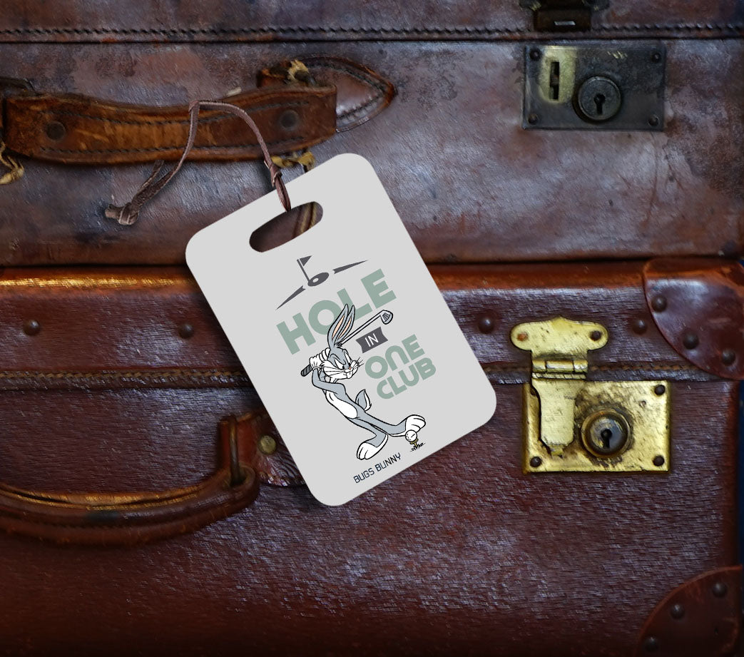 Looney Tunes (Bugs Bunny - Hole in One) Luggage Tag LTREC083