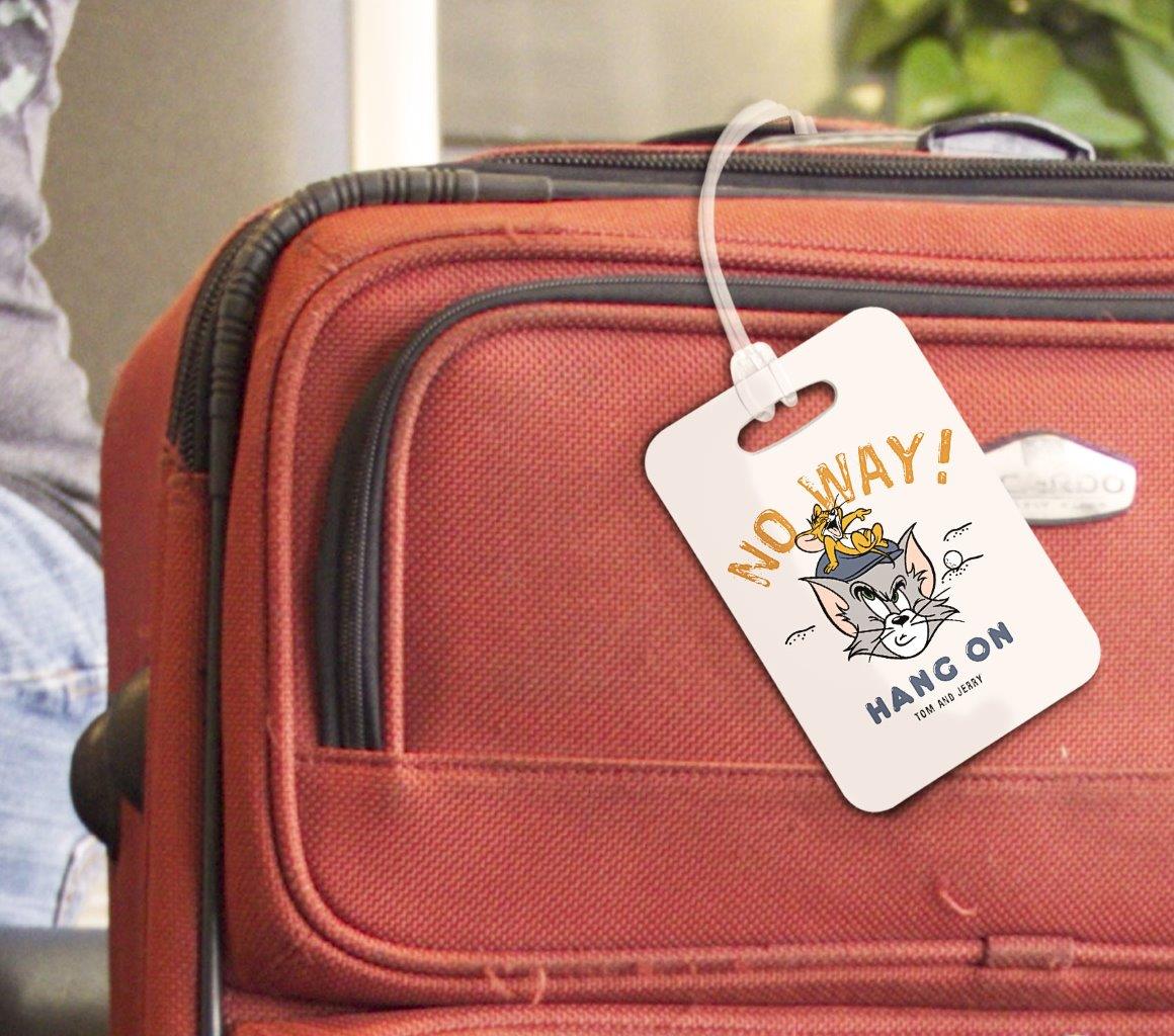 Tom and Jerry (Golfing Tom) Luggage Tag LTREC085