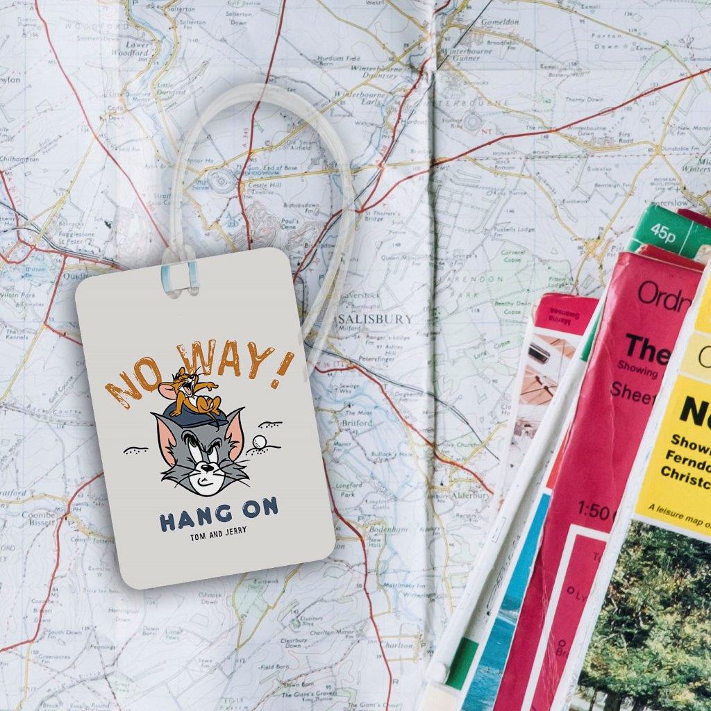 Tom and Jerry (Golfing Tom) Luggage Tag LTREC085