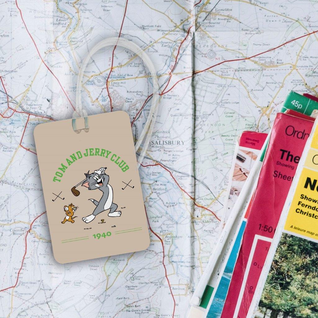 Tom and Jerry (Tom and Jerry Club) Luggage Tag LTREC086