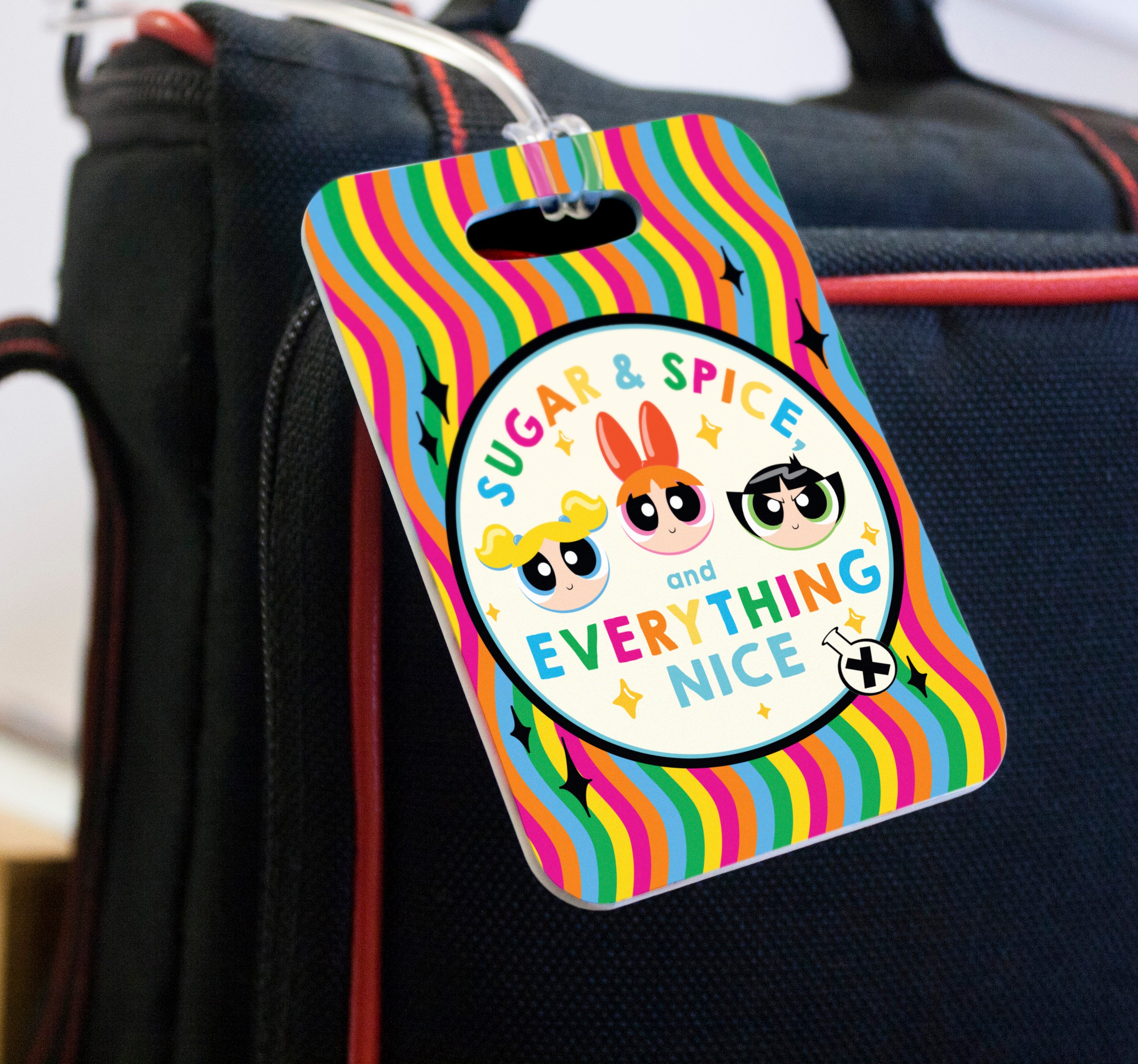 The Powerpuff Girls (Sugar Spice and Everything Nice) Luggage Tag LTREC089