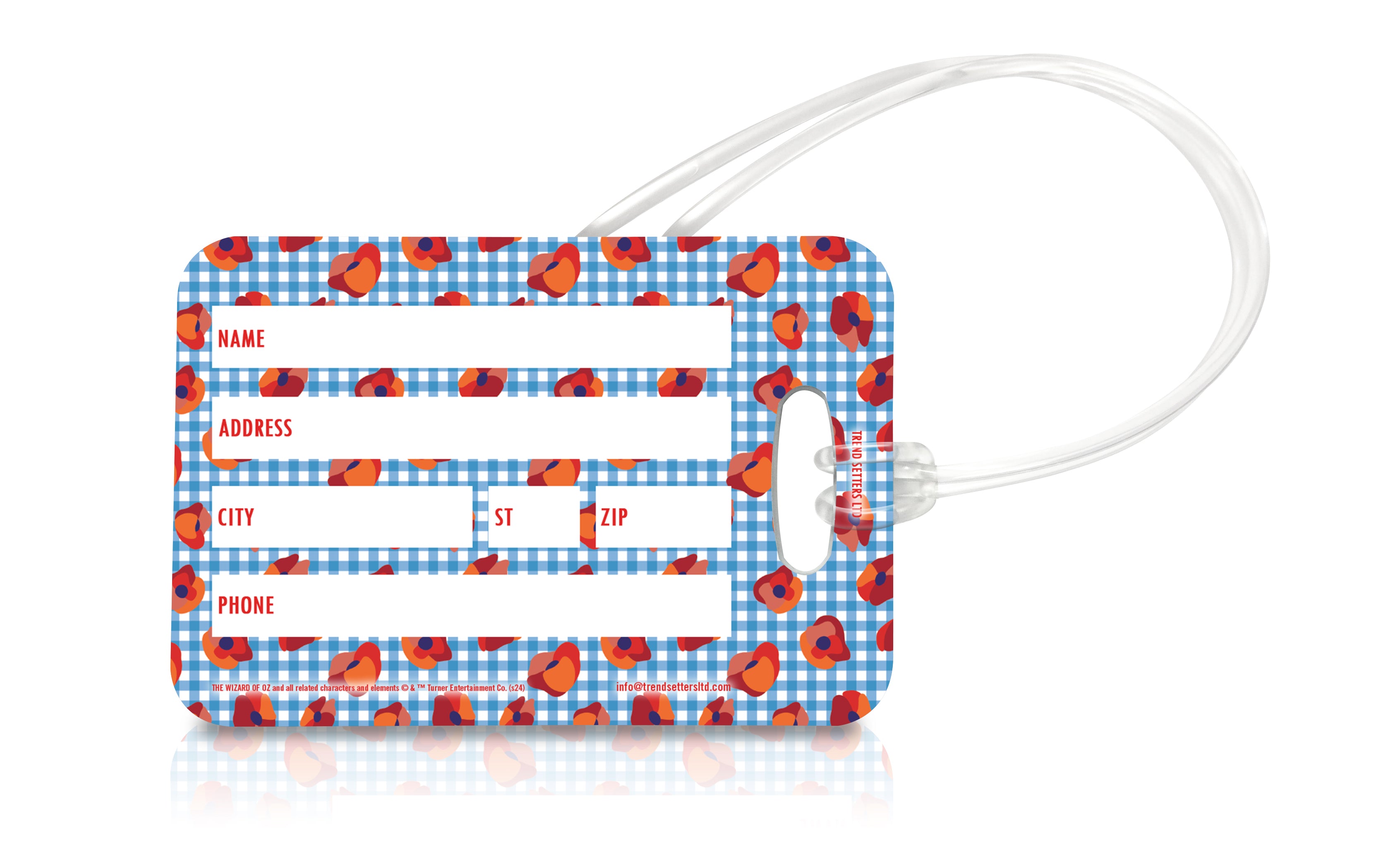 The Wizard of Oz (There’s No Place Like Home) Luggage Tag LTREC090