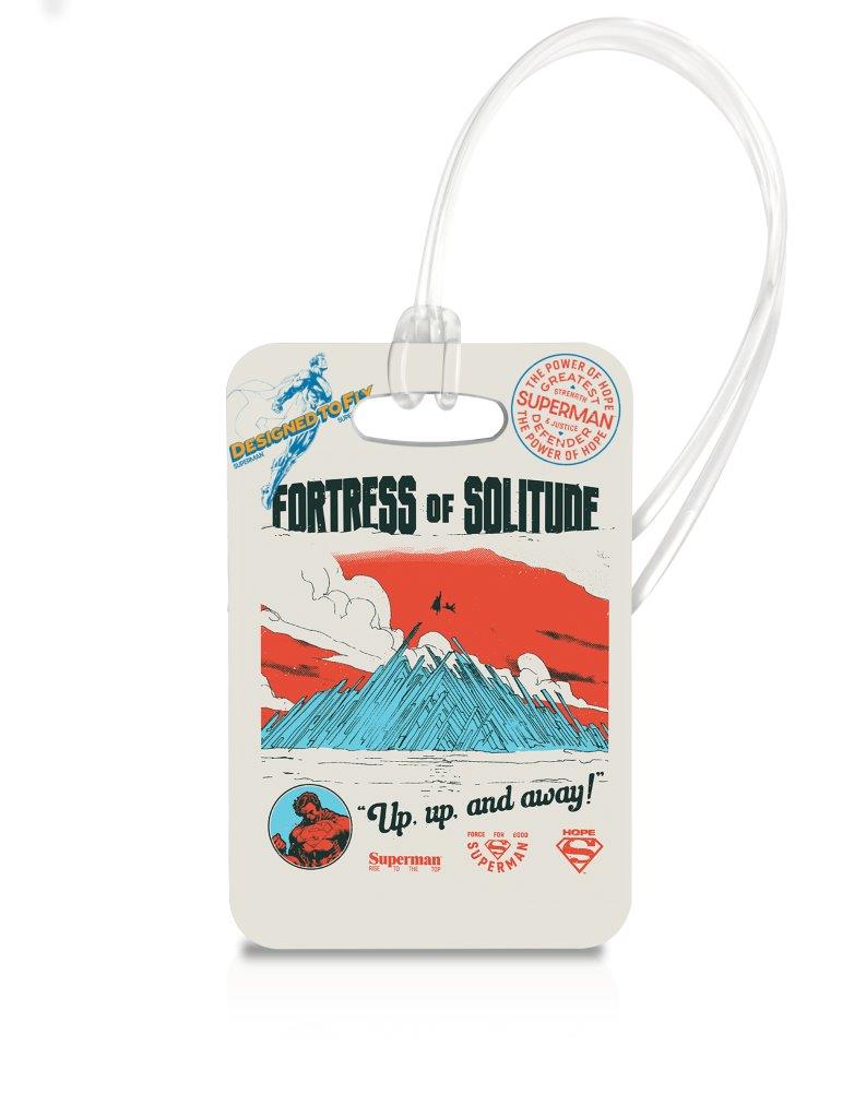 Superman (Visit Fortress of Solitude) Luggage Tag LTREC092
