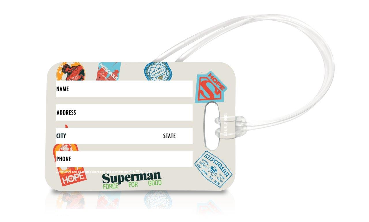 Superman (Visit Fortress of Solitude) Luggage Tag LTREC092
