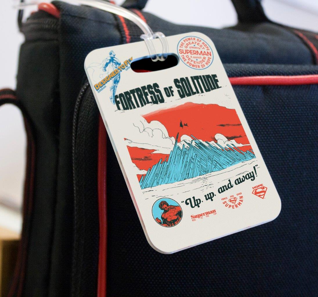 Superman (Visit Fortress of Solitude) Luggage Tag LTREC092
