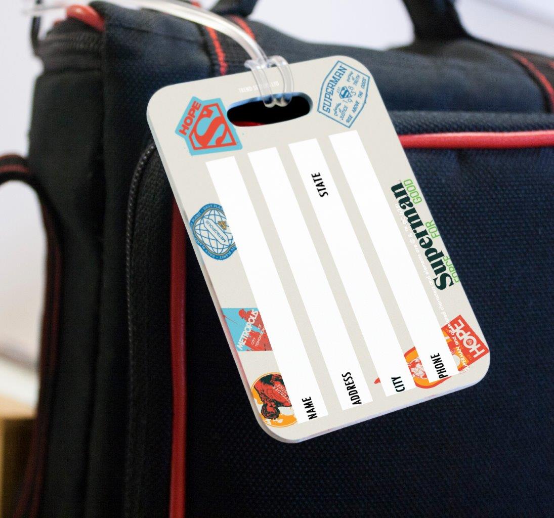 Superman (Visit Fortress of Solitude) Luggage Tag LTREC092