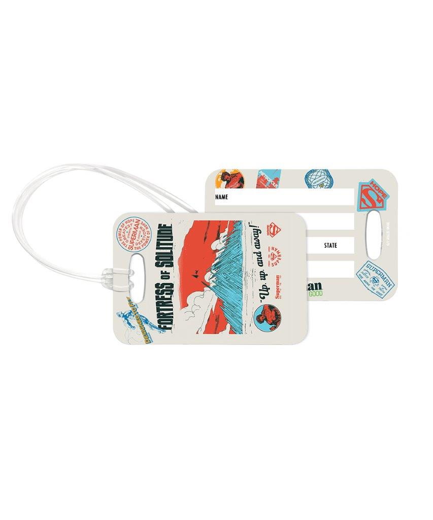 Superman (Visit Fortress of Solitude) Luggage Tag LTREC092