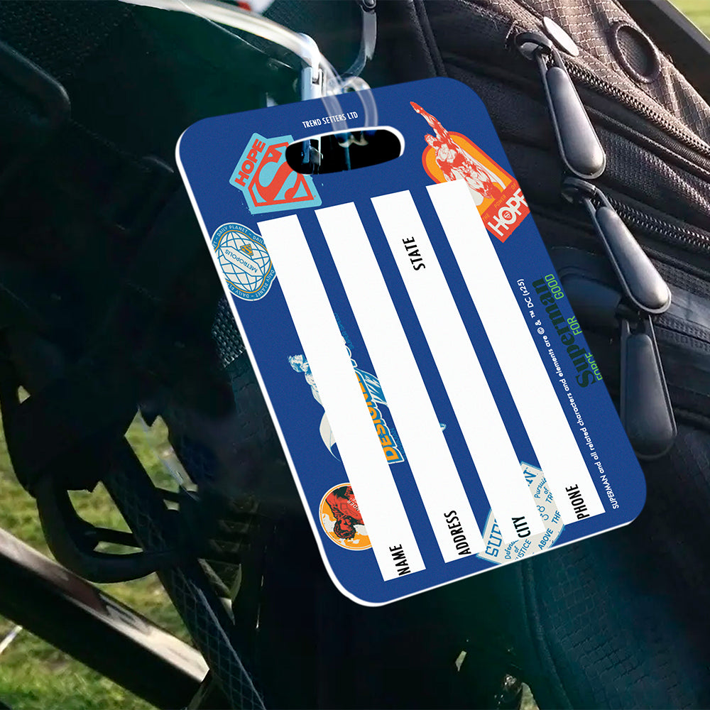 Superman (Visit Metropolis) Luggage Tag LTREC093