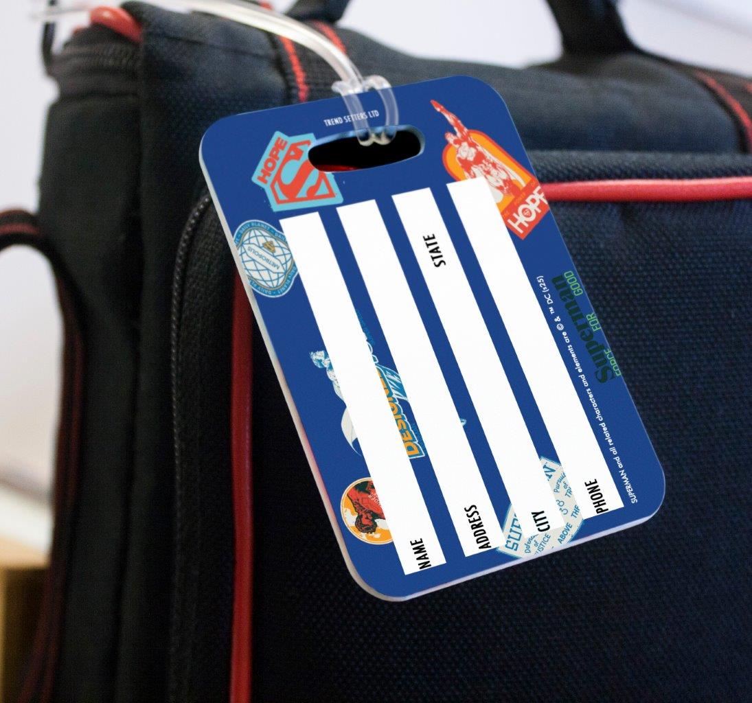 Superman (Visit Metropolis) Luggage Tag LTREC093