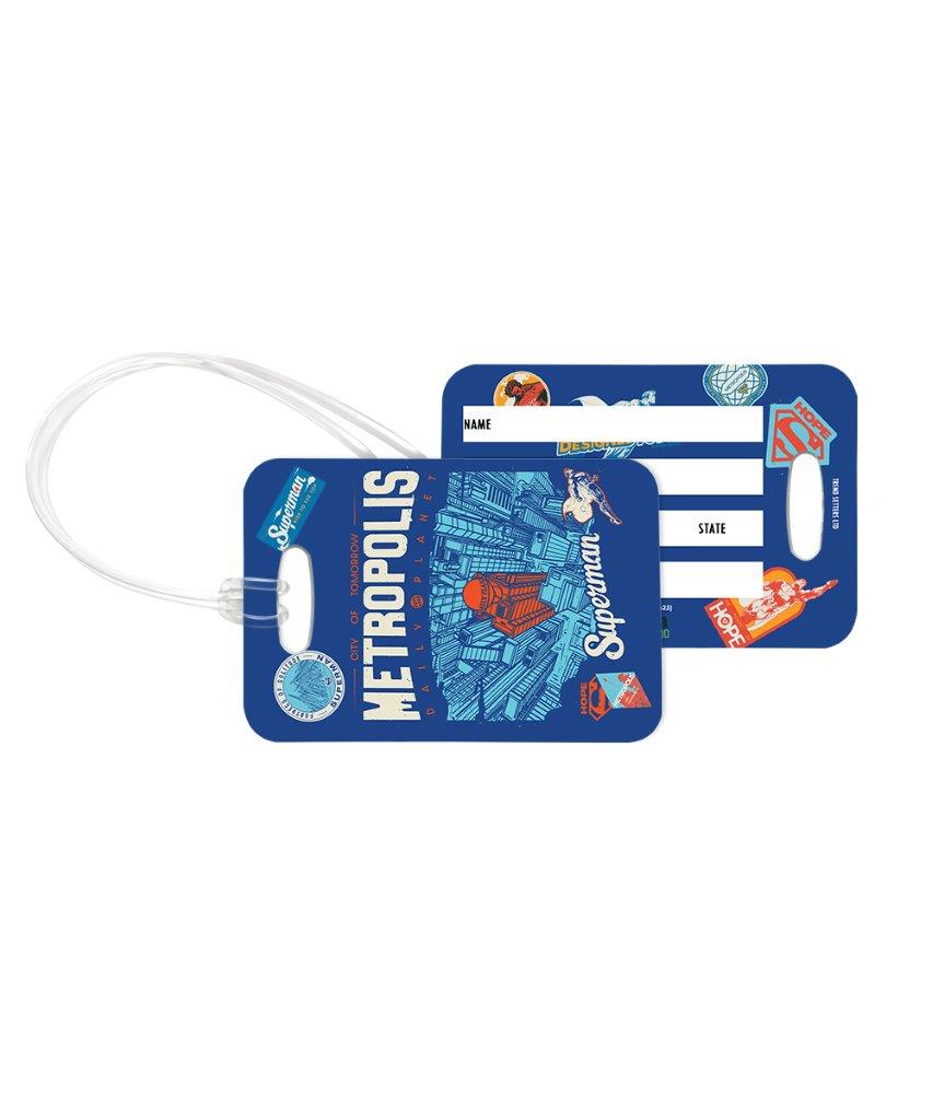 Superman (Visit Metropolis) Luggage Tag LTREC093